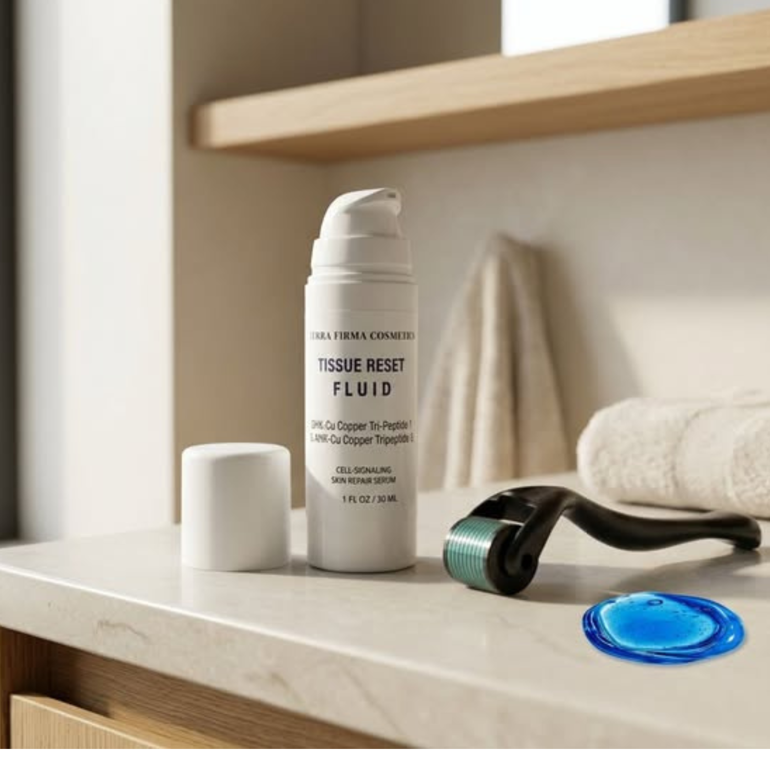 Copper Tri-Peptide Tissue Reset Fluid by Terra Firma Cosmetics