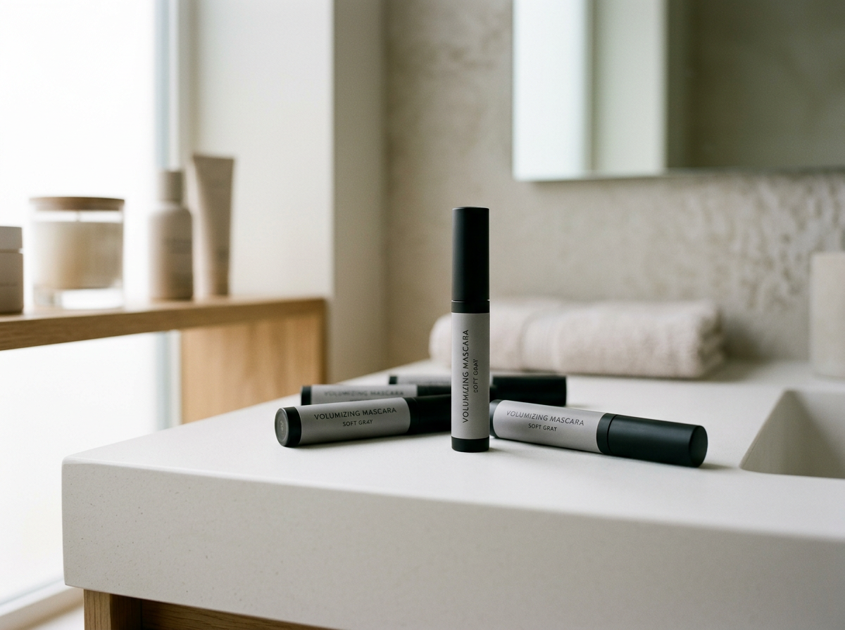 Argan Infused Mascara for all-natural length and curl.