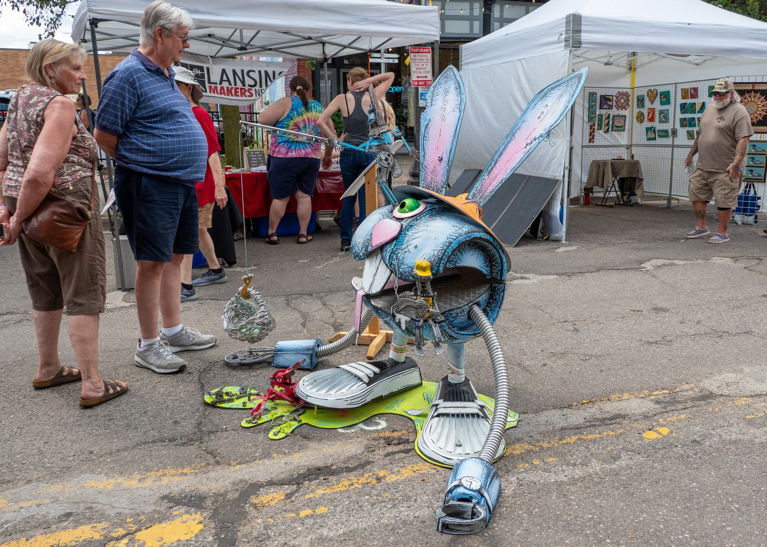Scrap Fest in Old Town Lansing, MI