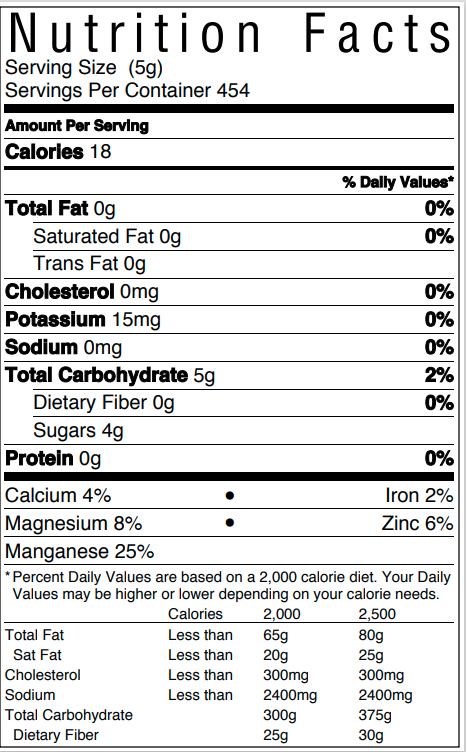 nutritionfacts - 5 grams - 5LB Bag.png