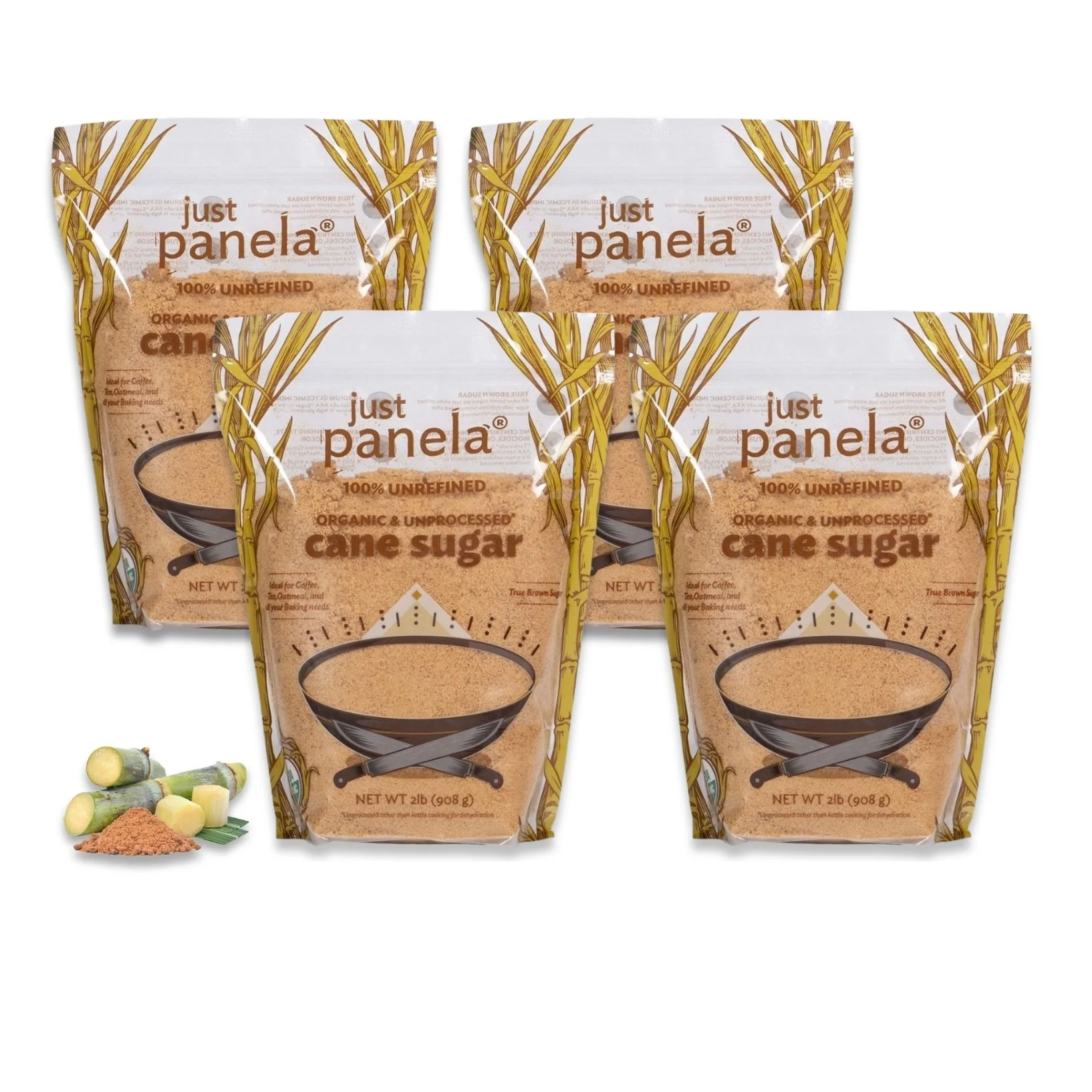 New!! Pack of 4 X 2LB Bags