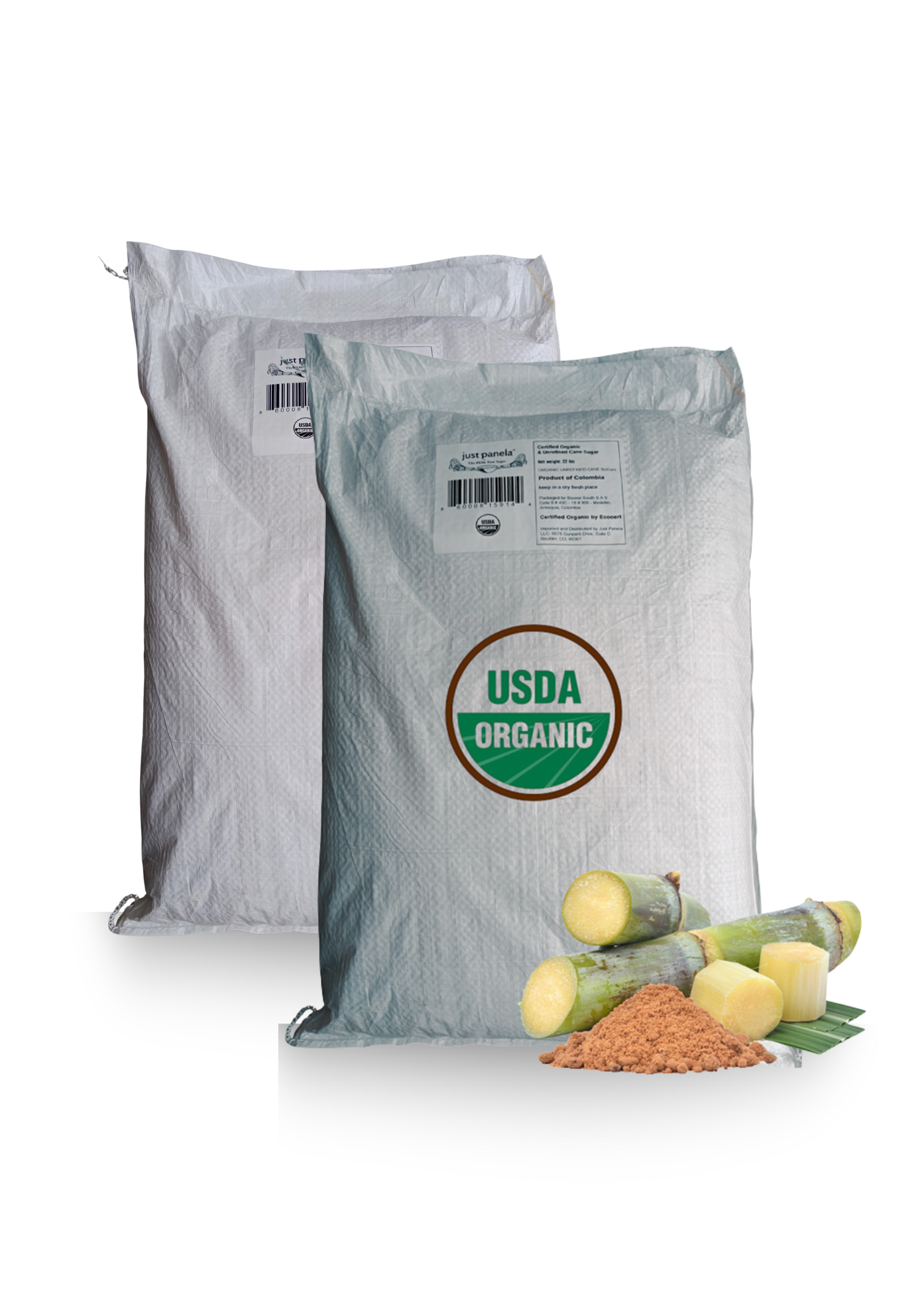 2 - 22LB (10KG) Organic Mini-Bulk Bag - FREE SHIPPING - 4.23/LB