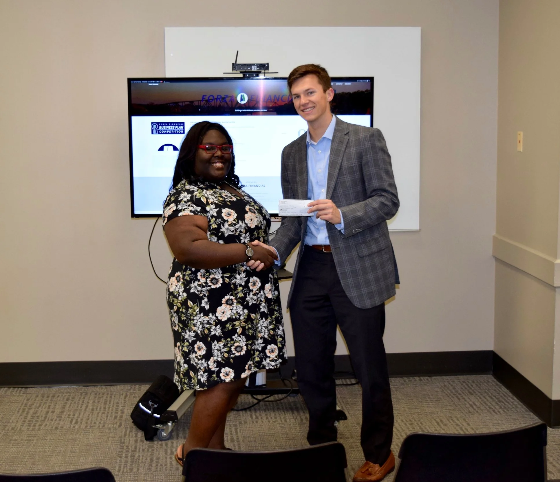 Cha’tonia Stanley and former CEO, Ben Leonard (January 2018 - May 2018).