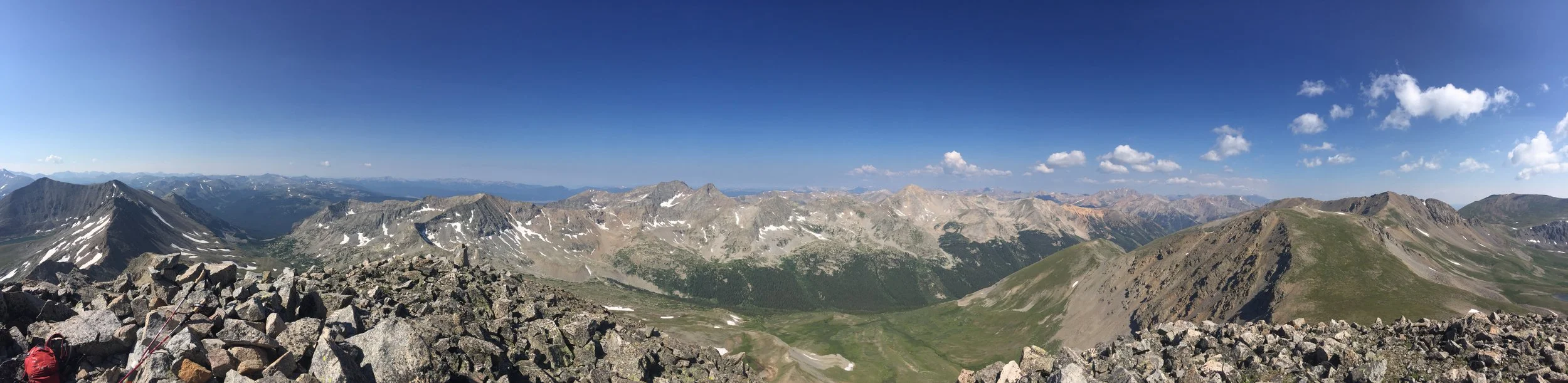 Missouri Mountain West Ridge, Iowa Peak & Emerald Peak