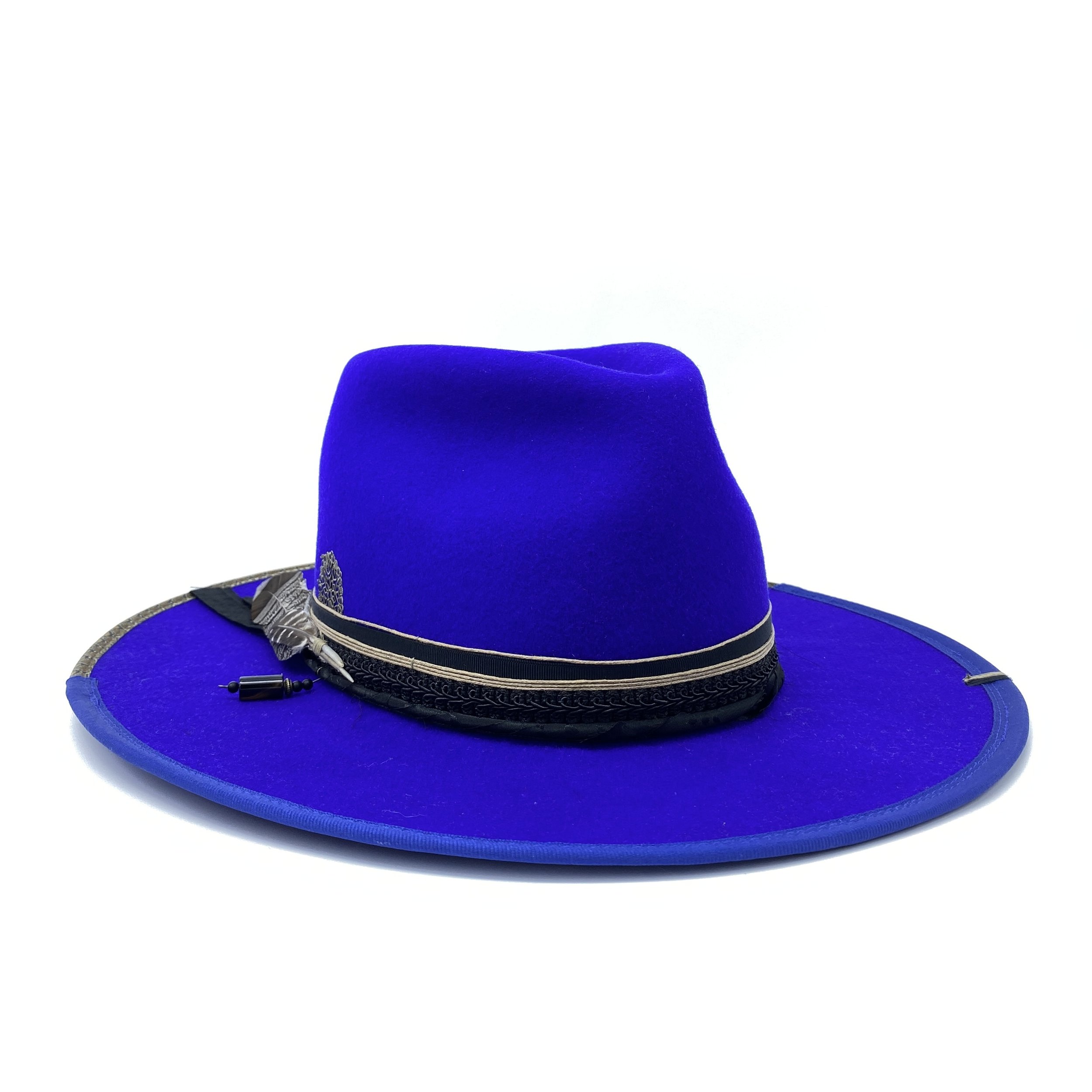 Rancher wide brim hat｜Fait à la main à Montréal