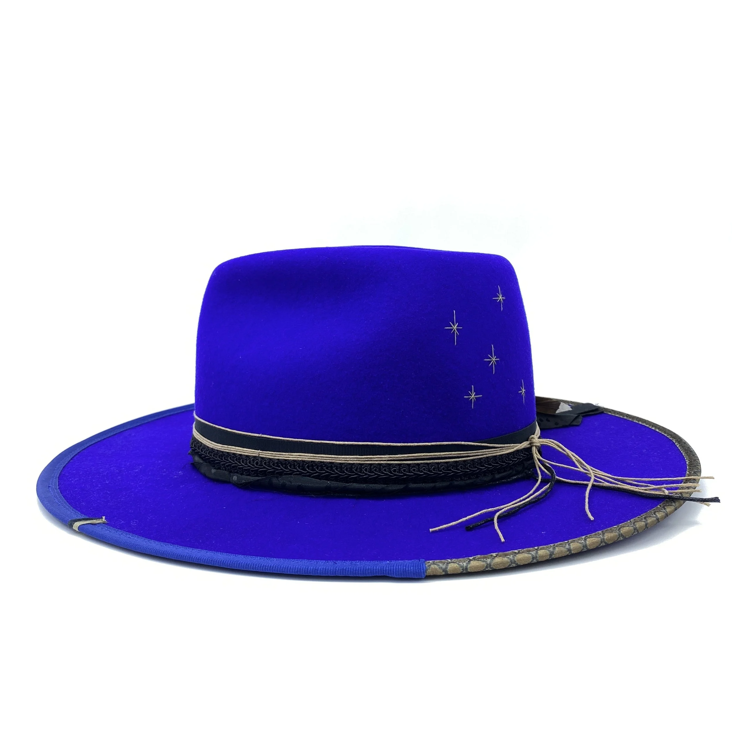 Rancher wide brim hat｜Fait à la main à Montréal