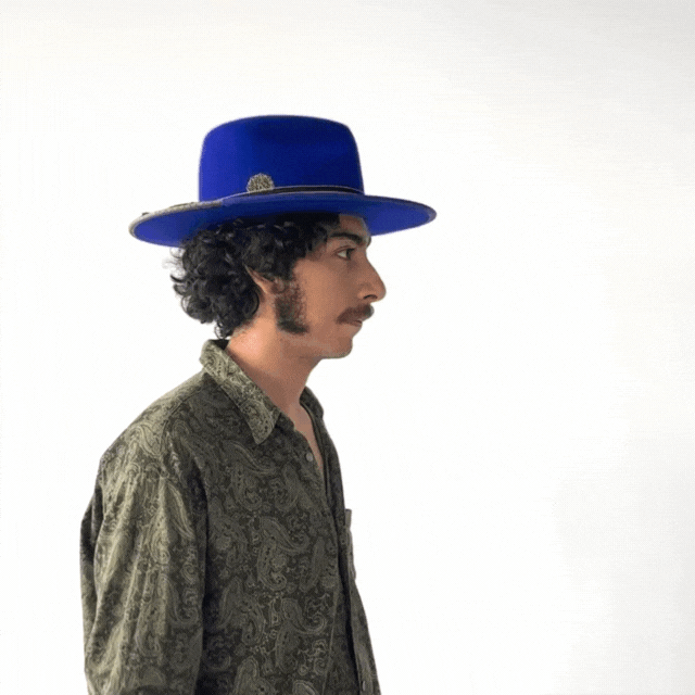 Folk style hat｜Handmade in Montreal