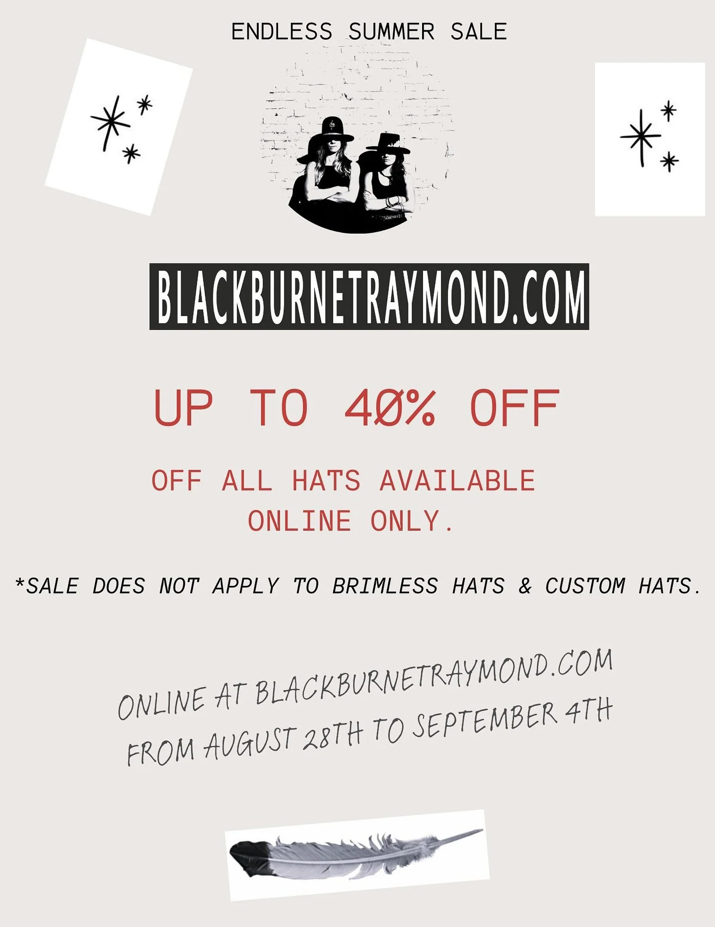 💥 C&rsquo;est le moment de te procurer le chapeau que tu avais en t&ecirc;te!!! Tous les chapeaux sur le site web sont en rabais!!! Les distress, les classics, la collection actuelle, les pailles!!!! Jusqu&rsquo;&agrave; 40% de rabais 👀

&Agrave; l