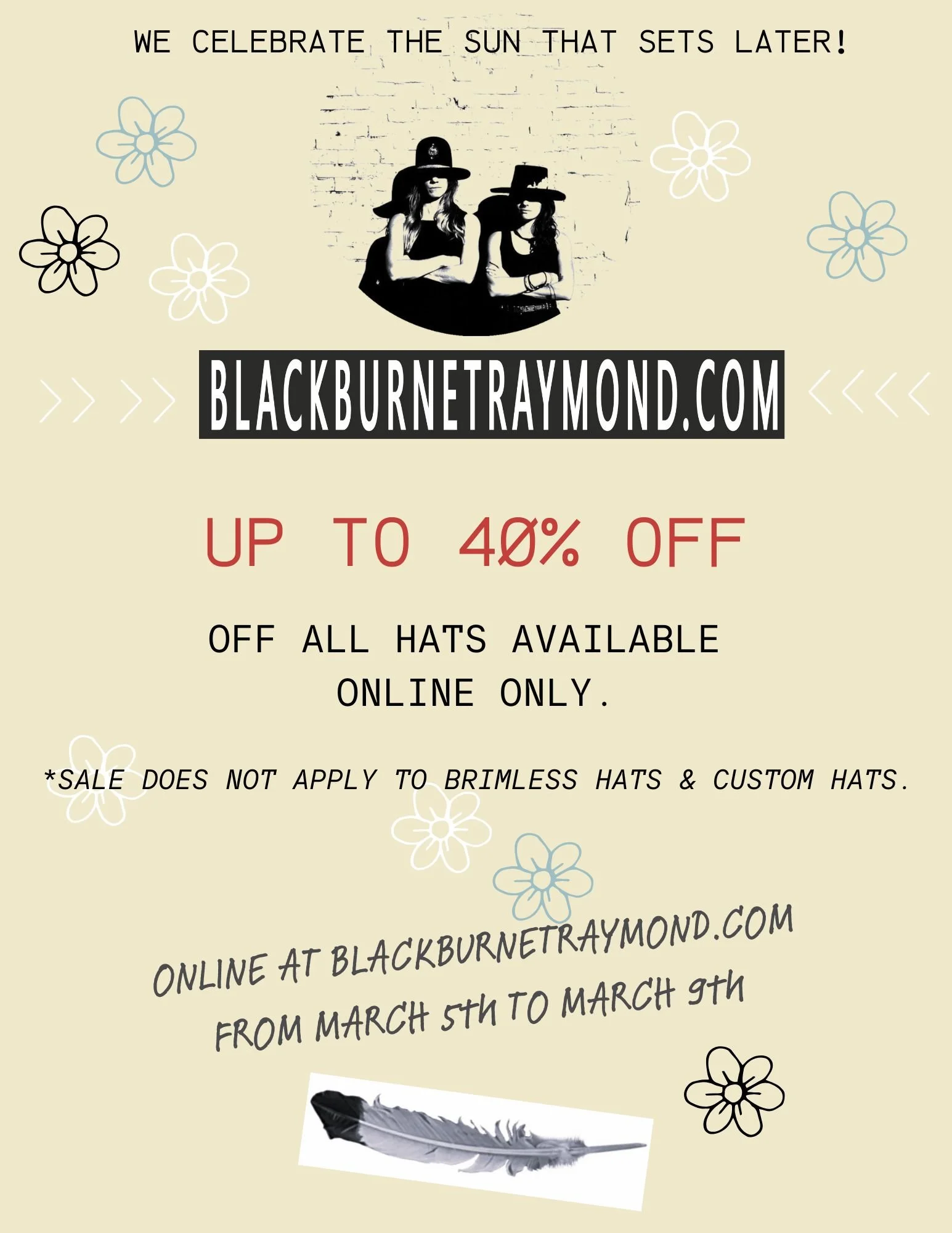 We celebrate the sun that set later!