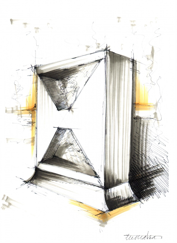 Lastly the hourglass represents both the hype for the re-opening and the presence of Compagnia di San Paolo on the territory: for six months people crossing the most important square in the city, were looking at the hourglass knowing the coming of t