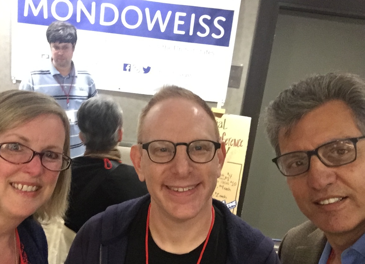  Got to meet Adam Horowitz, co-editor of Mondoweiss, at the US Campaign for Palestinian Rights conference, fall 2018 