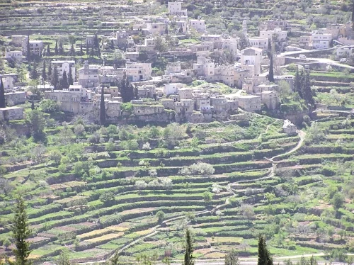 Battir and surrounding farmland