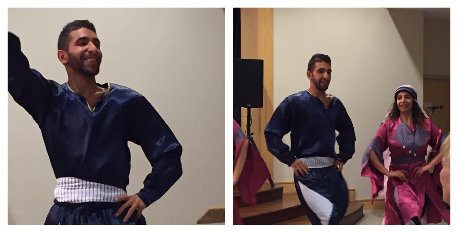 The Diyar dance troupe from Bethlehem treated us to traditional and interpretive dance