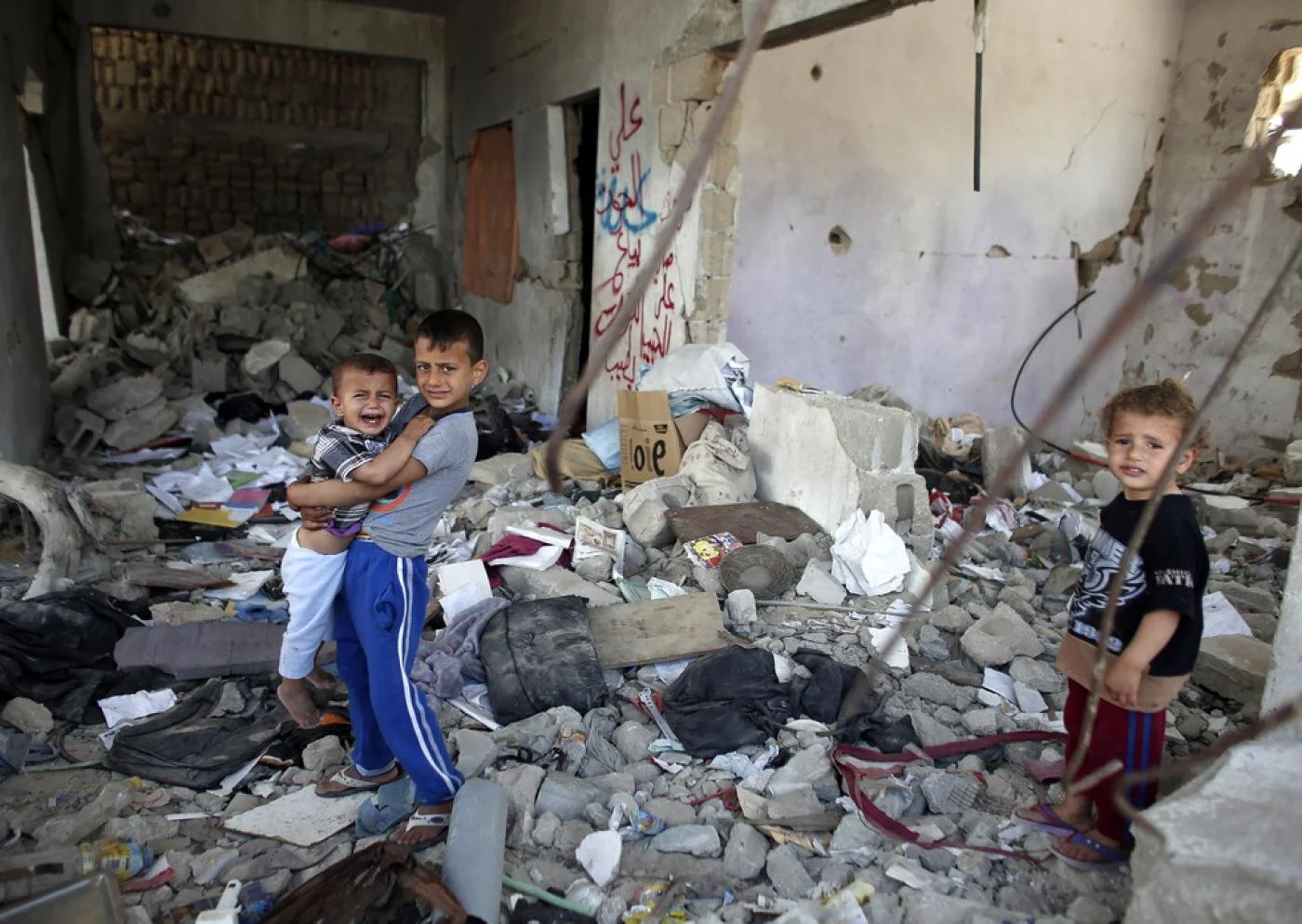 From an article on Middle East Eye entitled “Permanent Traumatic Stress Disorder in Gaza”