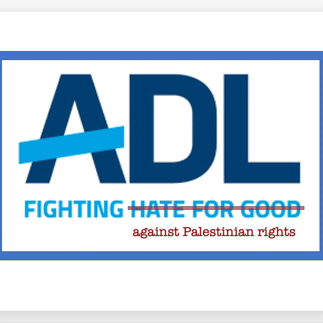 Dear ADL: there’s no place for “No Place For Hate” in our schools