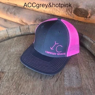 ◆as if calie◆ CALIE RANCH BALL CAP PINK CA23CAC015PK HAT/CAP - 에즈이프캘리(asifCALIE)