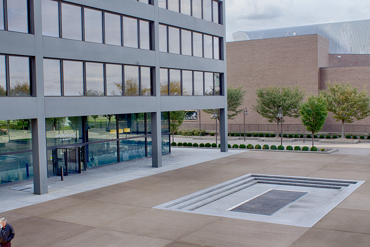 Restored North Plaza