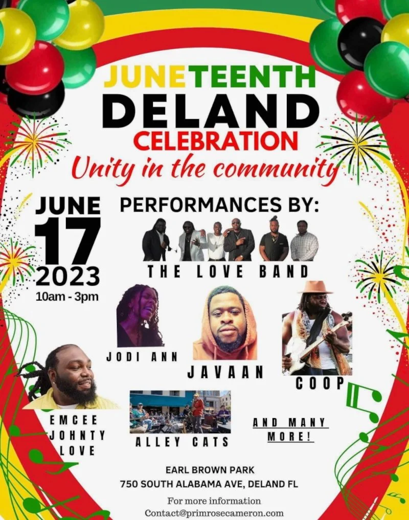 Unity in the Community Juneteenth Celebration — MainStreet DeLand