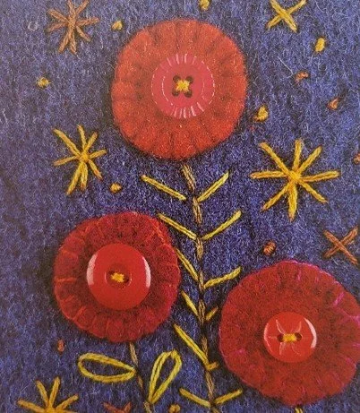 History Seekers Workshop, Stitched and Felted