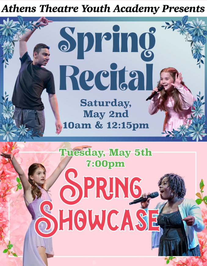 ATYA Spring Recital &amp; Showcase, Presented by The Athens Theatre 