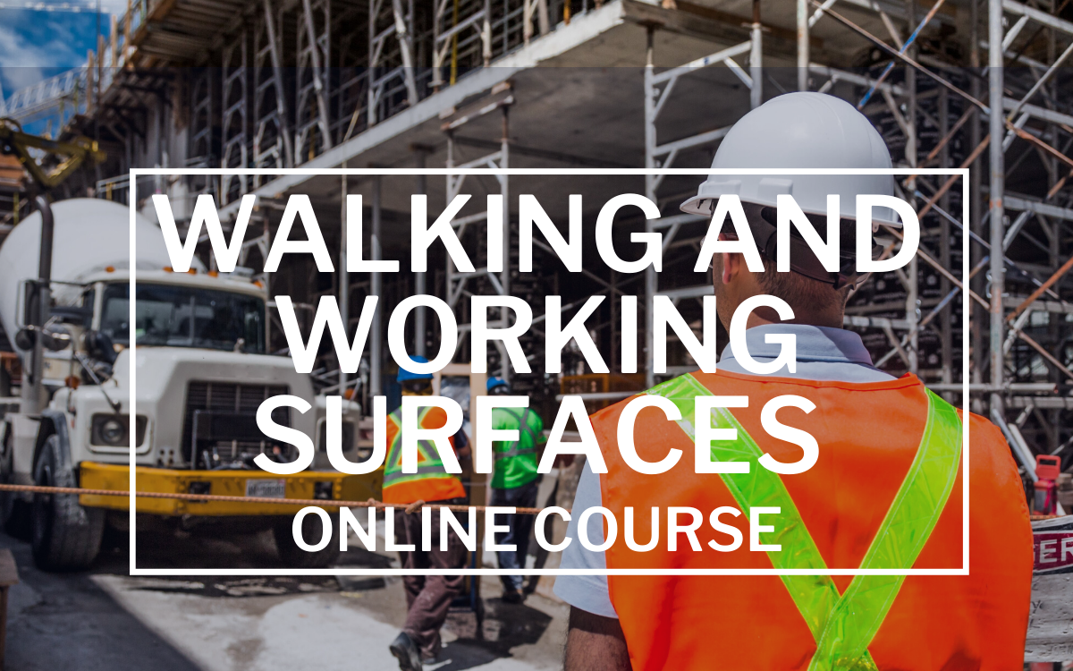 Walking and Working Surfaces