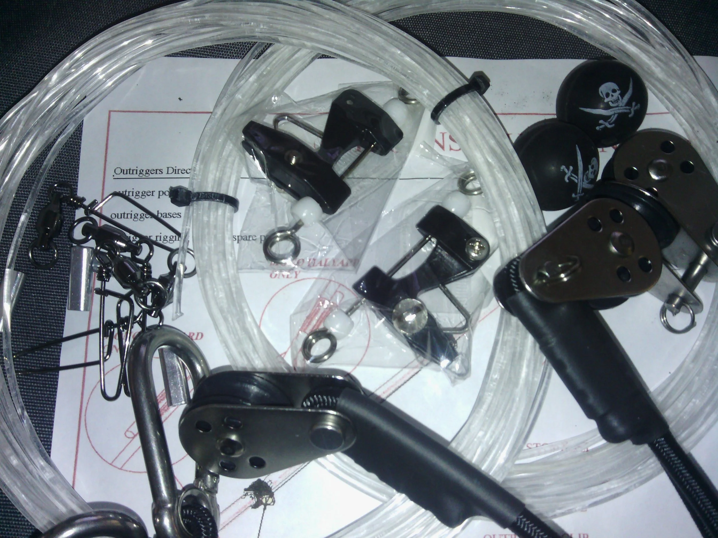 4.5 meter outrigger rigging kit — Outriggers Direct