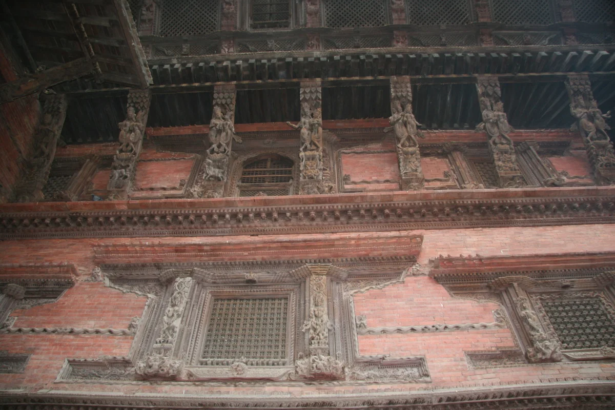 Intricate and beautiful classic woodcarving
