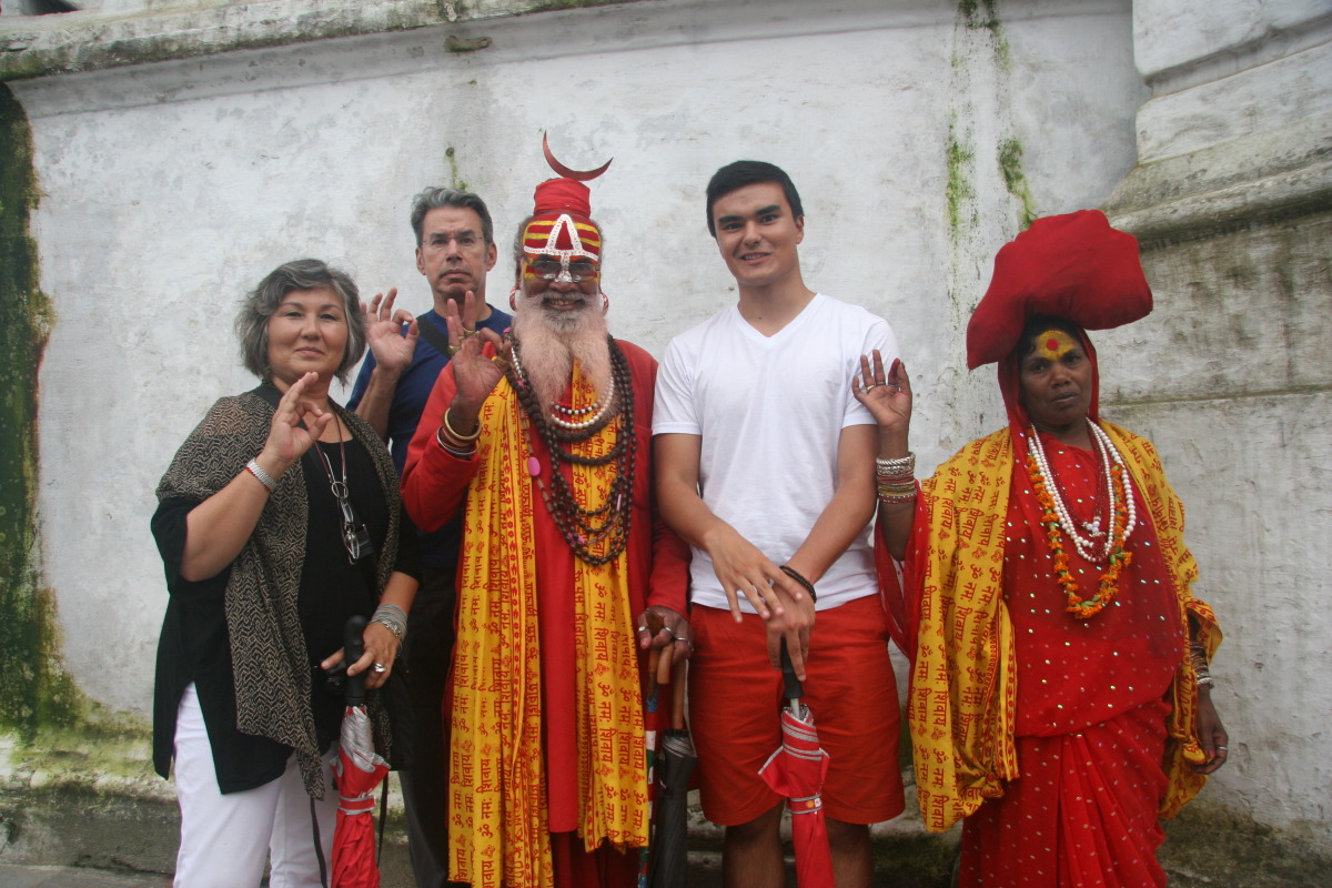 Sadhus in Durbar Square