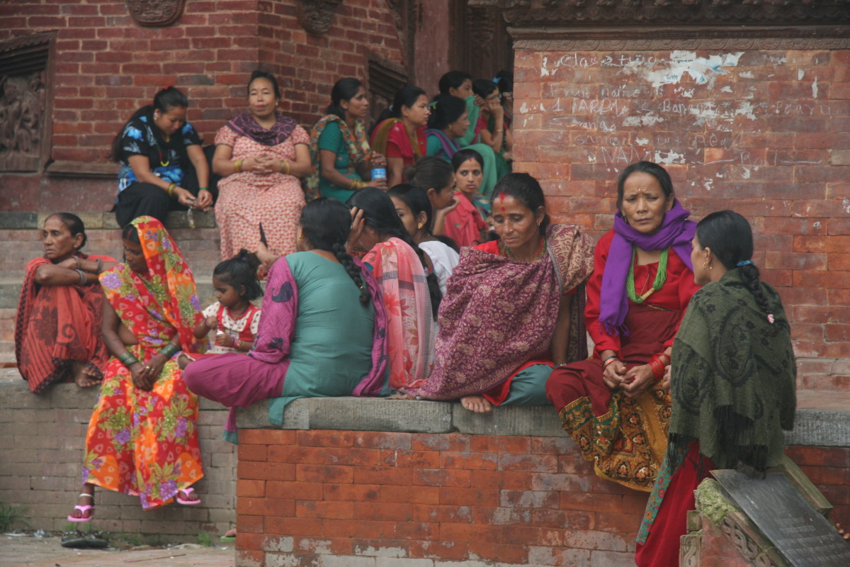 Newari women