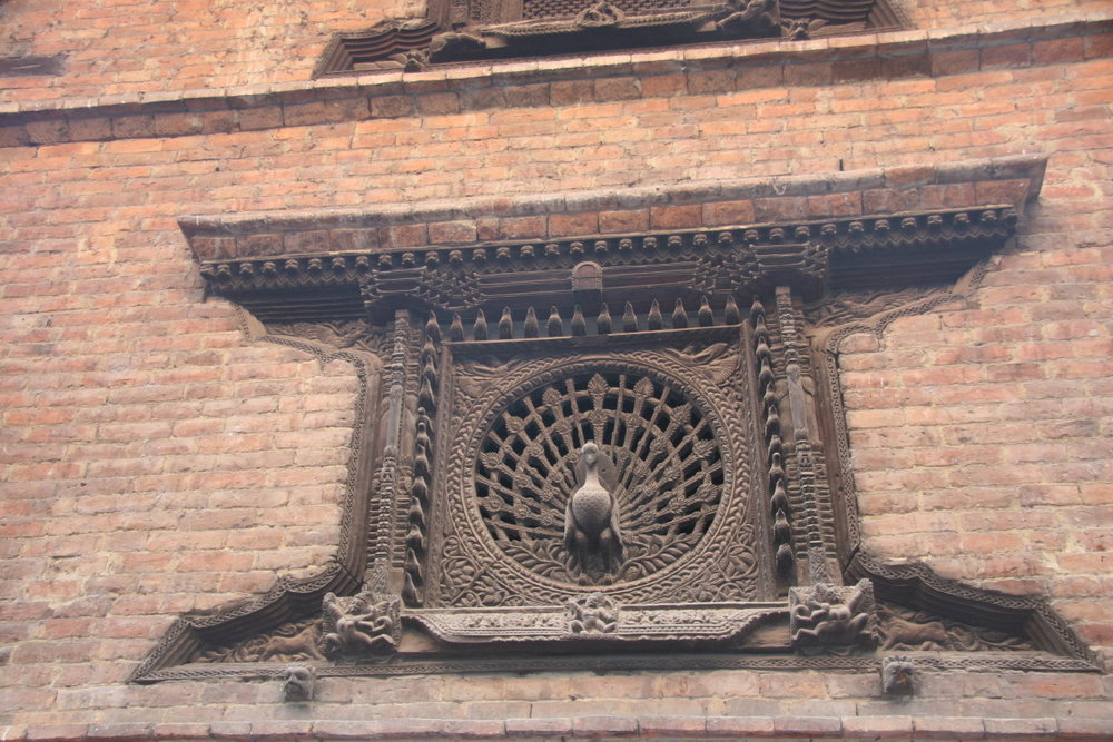 Peacock window in Bahktipur