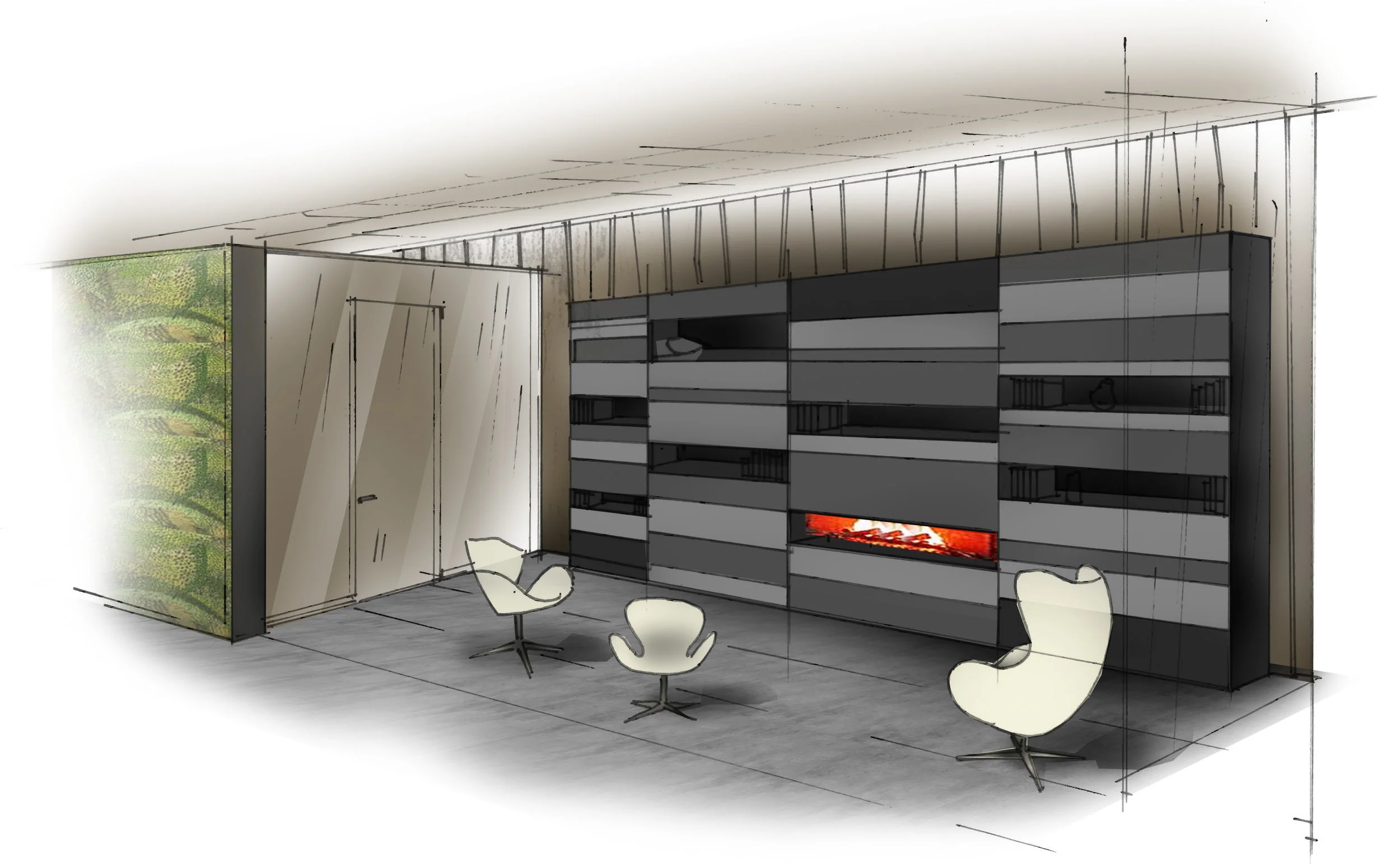  LIBRARY CONCEPT SKETCH 