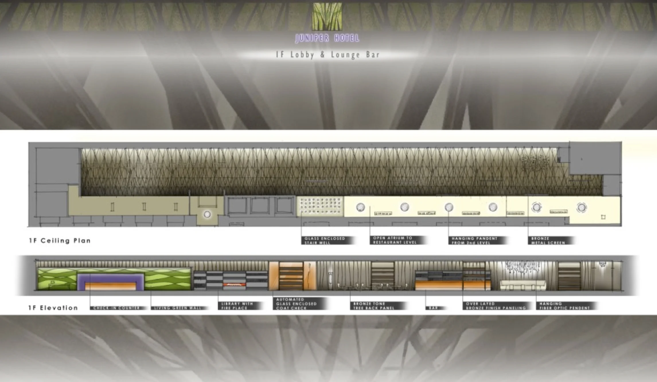  CONCEPT CEILING &amp; LIGHTING PLAN&nbsp; 