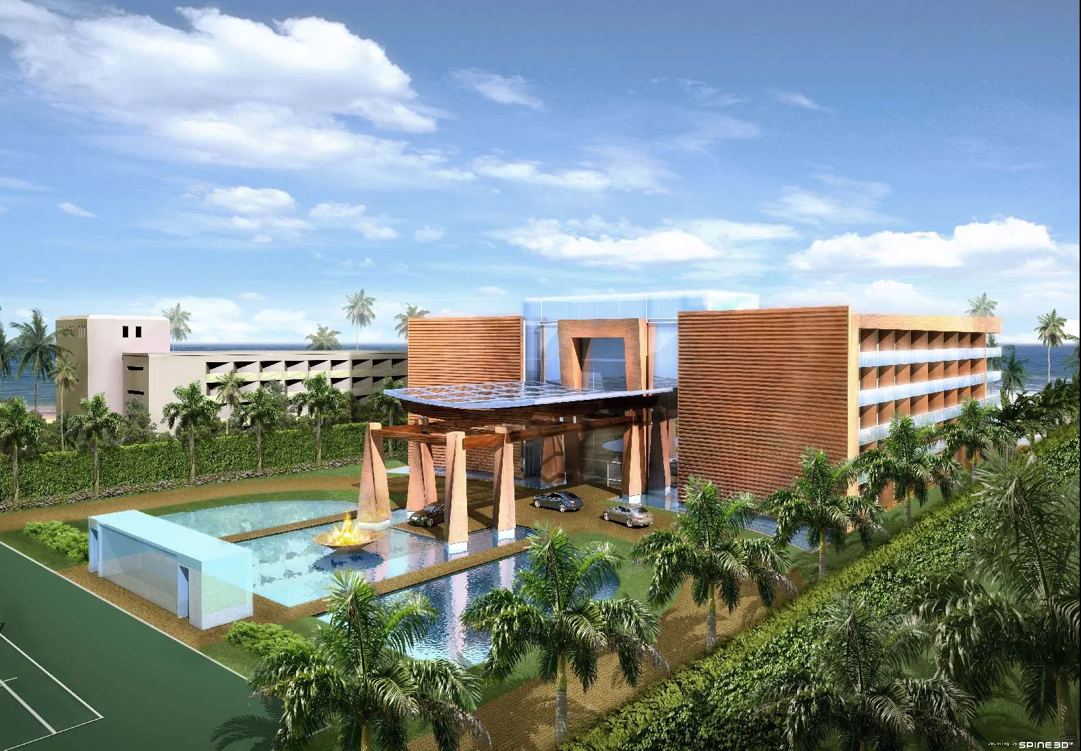  THE OMPHOY BOUTIQUE ARCHITECTURE CONCEPT DESIGN, PALM BEACH FL 