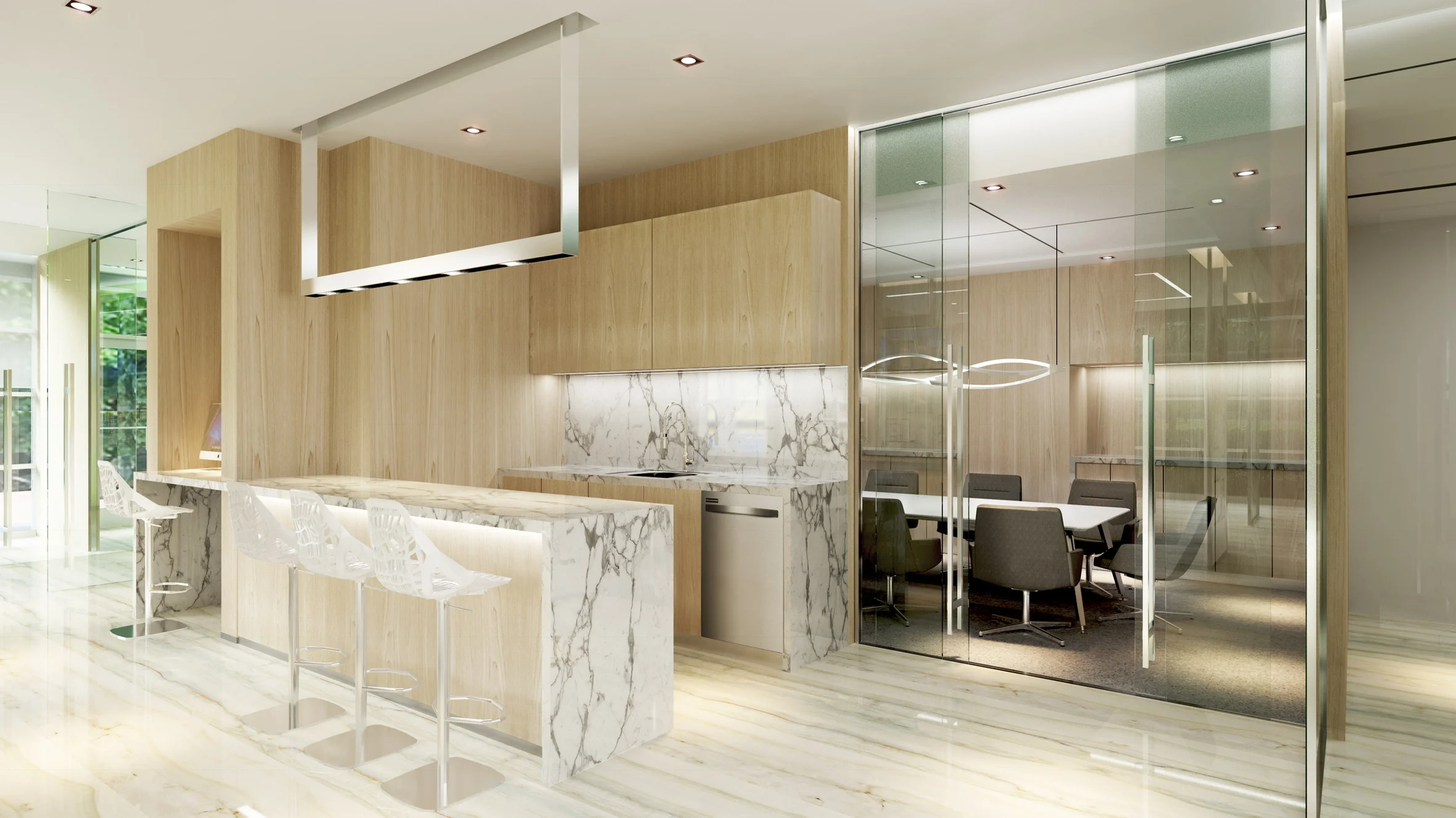 THE RESIDENCE SALES CENTER HOSPITALITY &amp; CONFERENCE ROOM