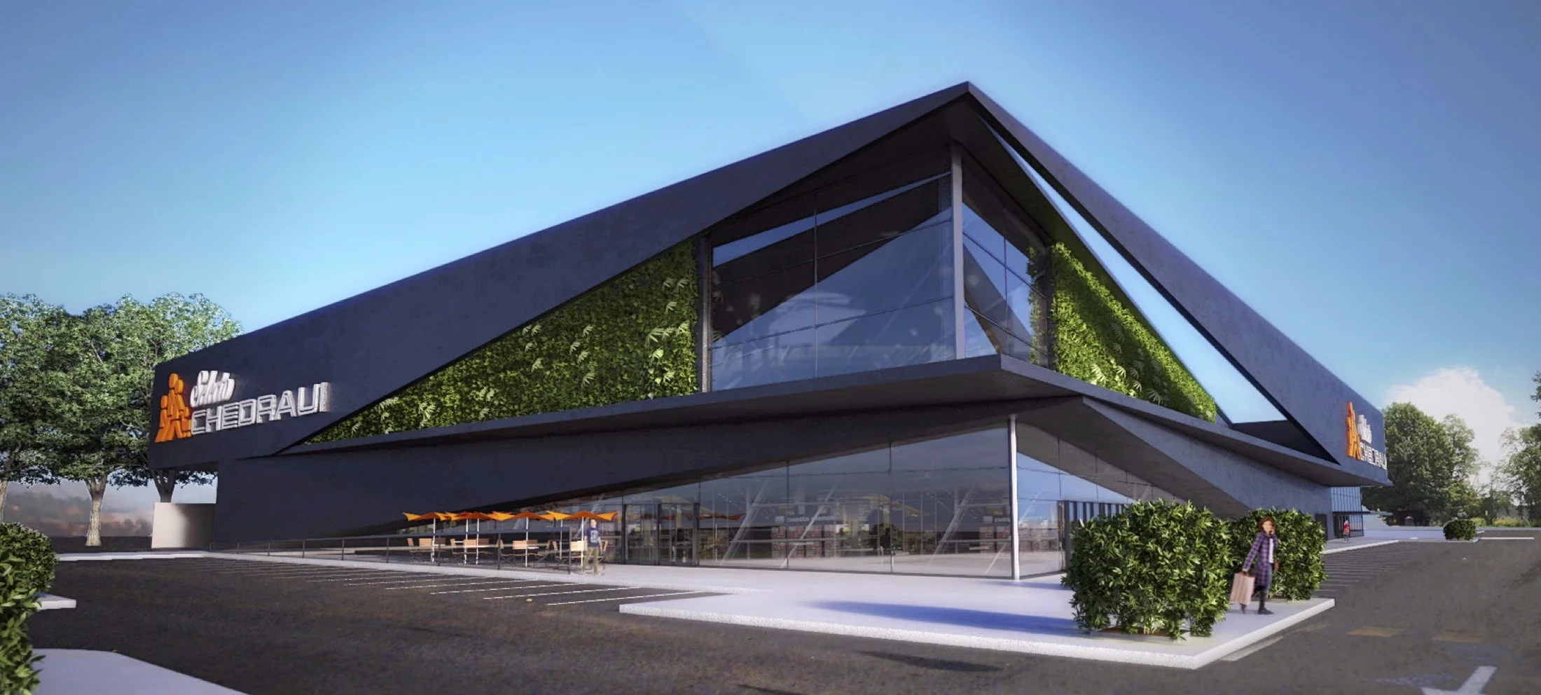  CHEDRAUI EXTERIOR CONCEPT PUEBLA MEXICO 