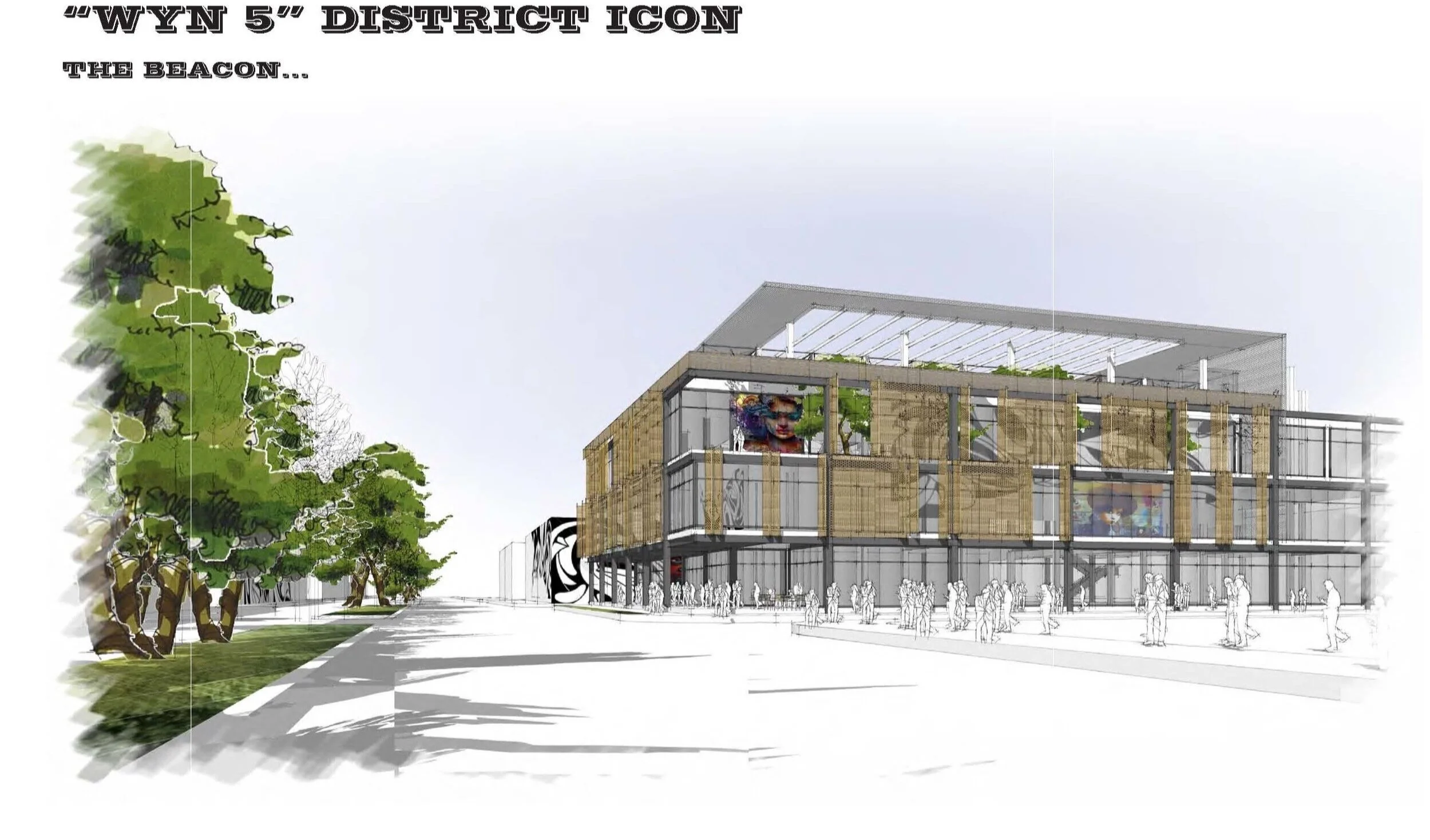 WYNWOOD  MIXUSE  ARCHITECTURAL CONCEPT 