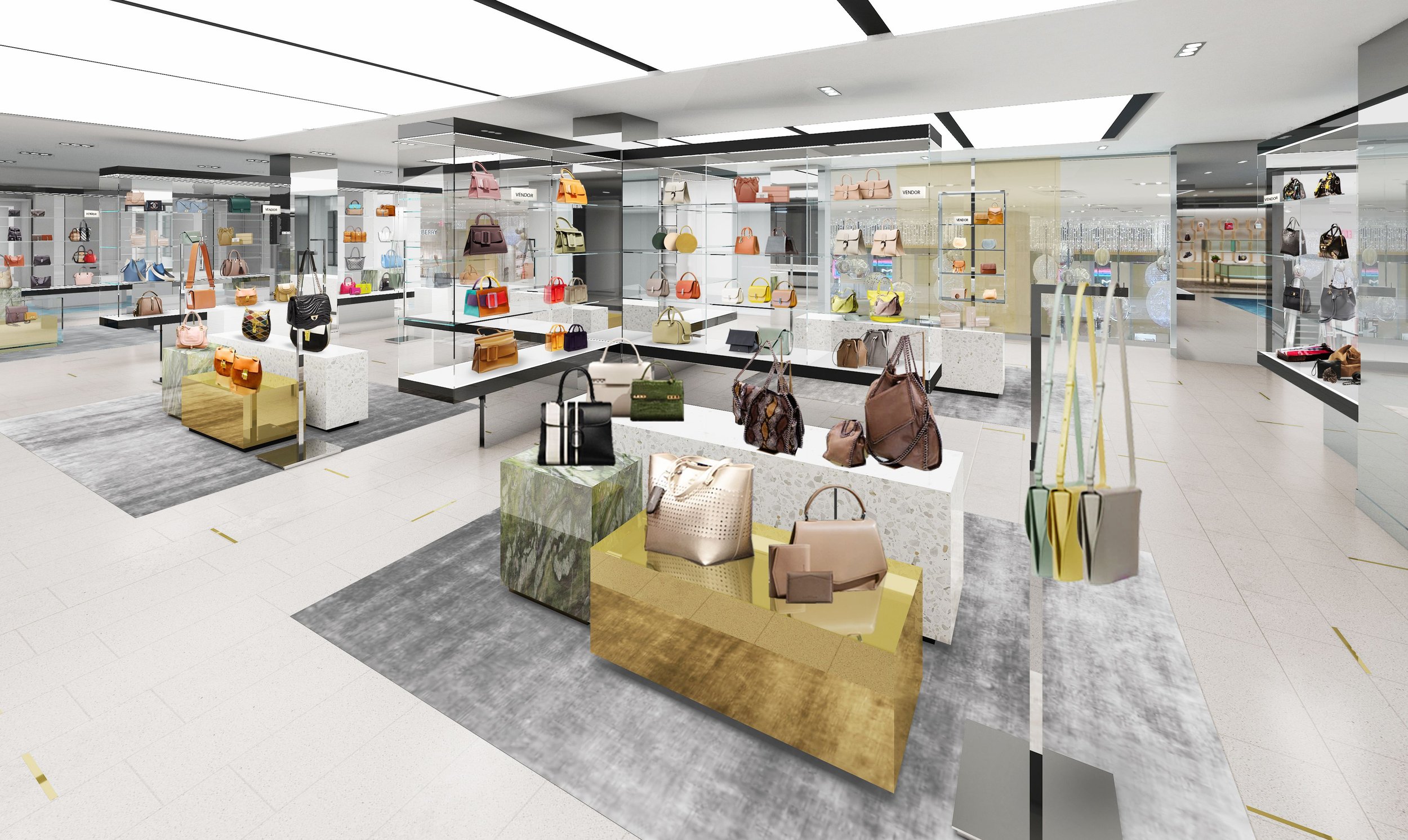  BLOOMINGDALES : HANDBAG AND ACCESSORY DEPARTMENT  