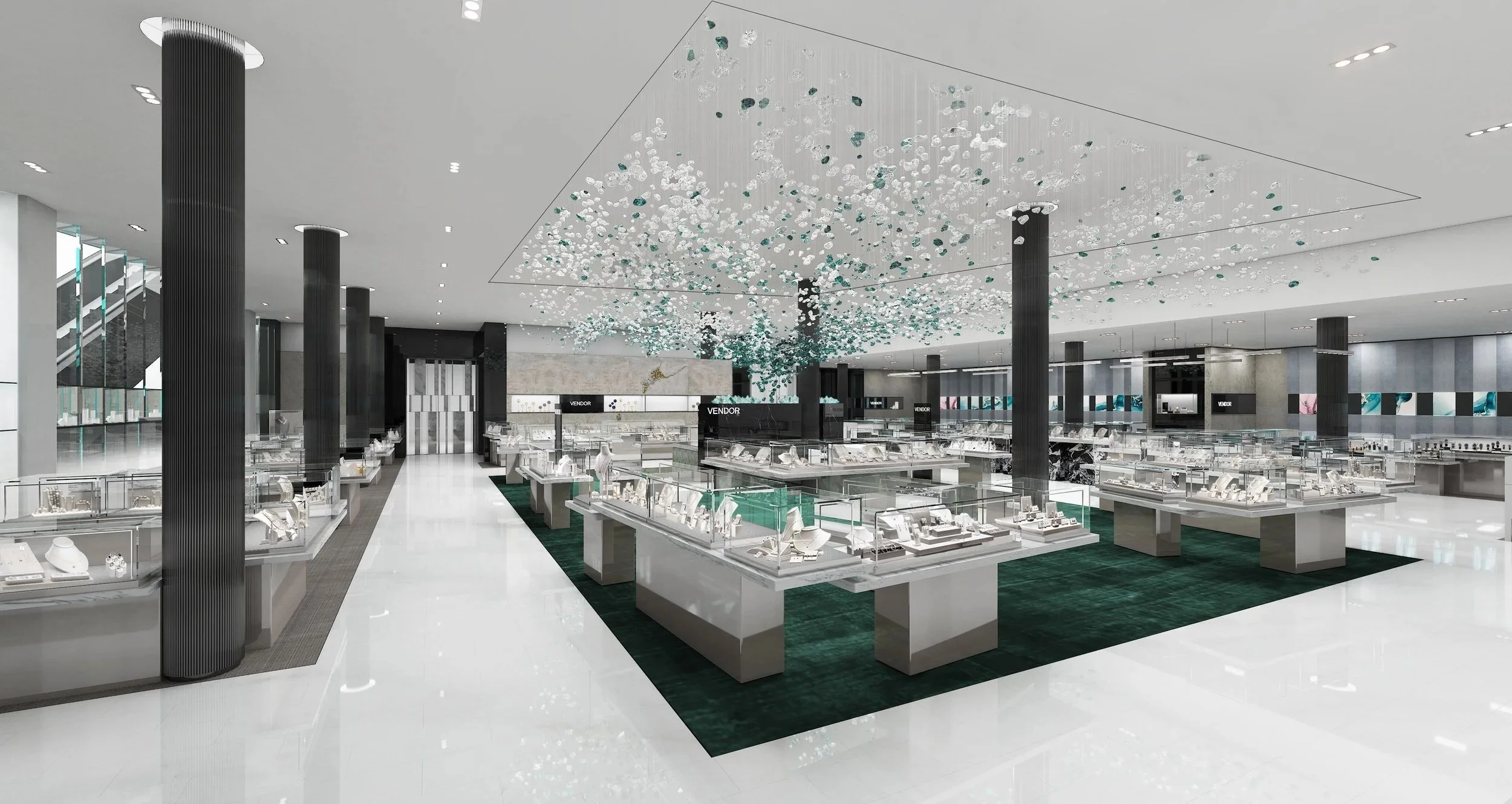  BLOOMINGDALES 59TH STREET FLAGSHIP JEWELRY CONCEPT  