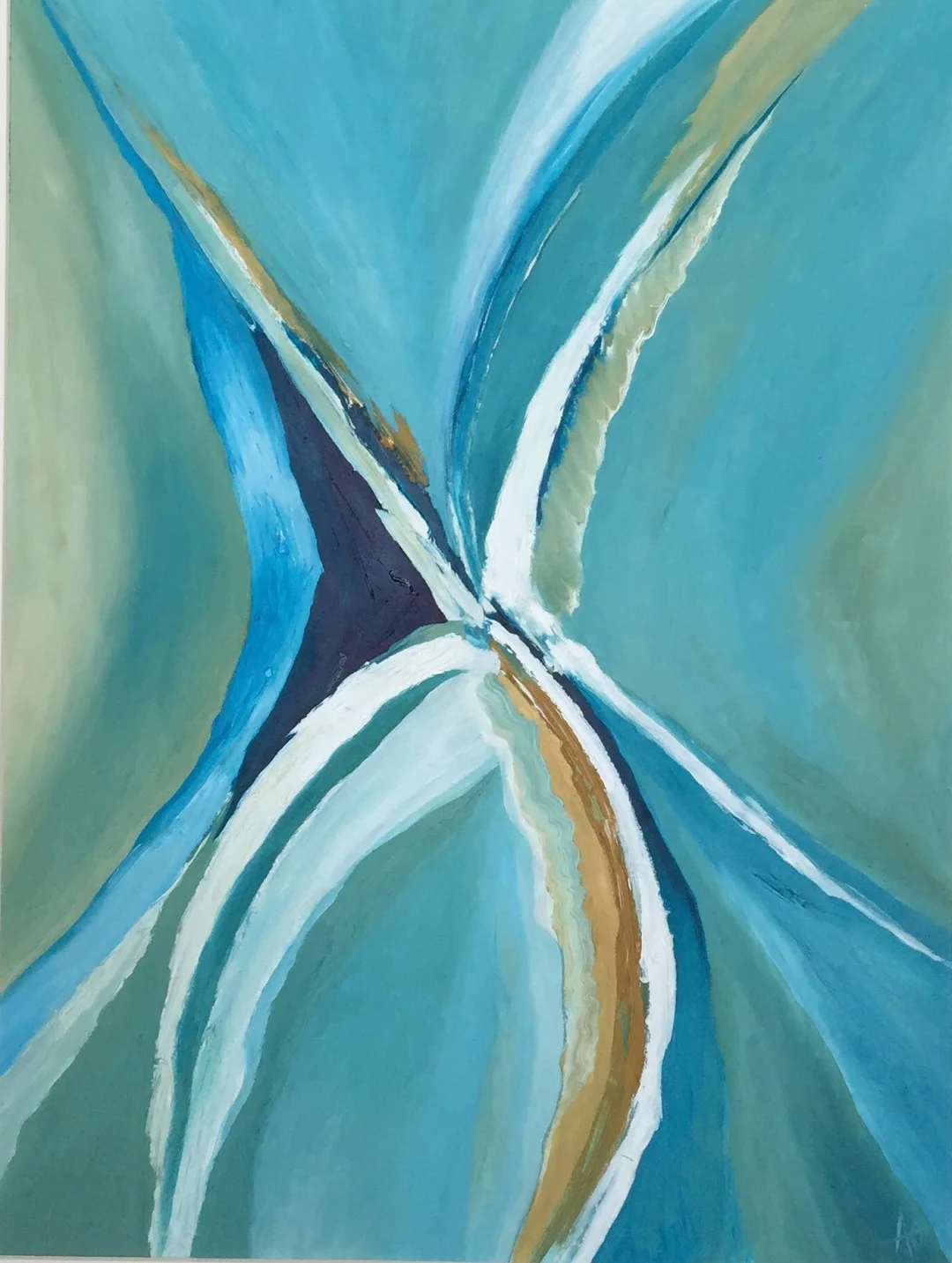 CLOSE UPS #11 oil on arches paper Size: 12" x 16"