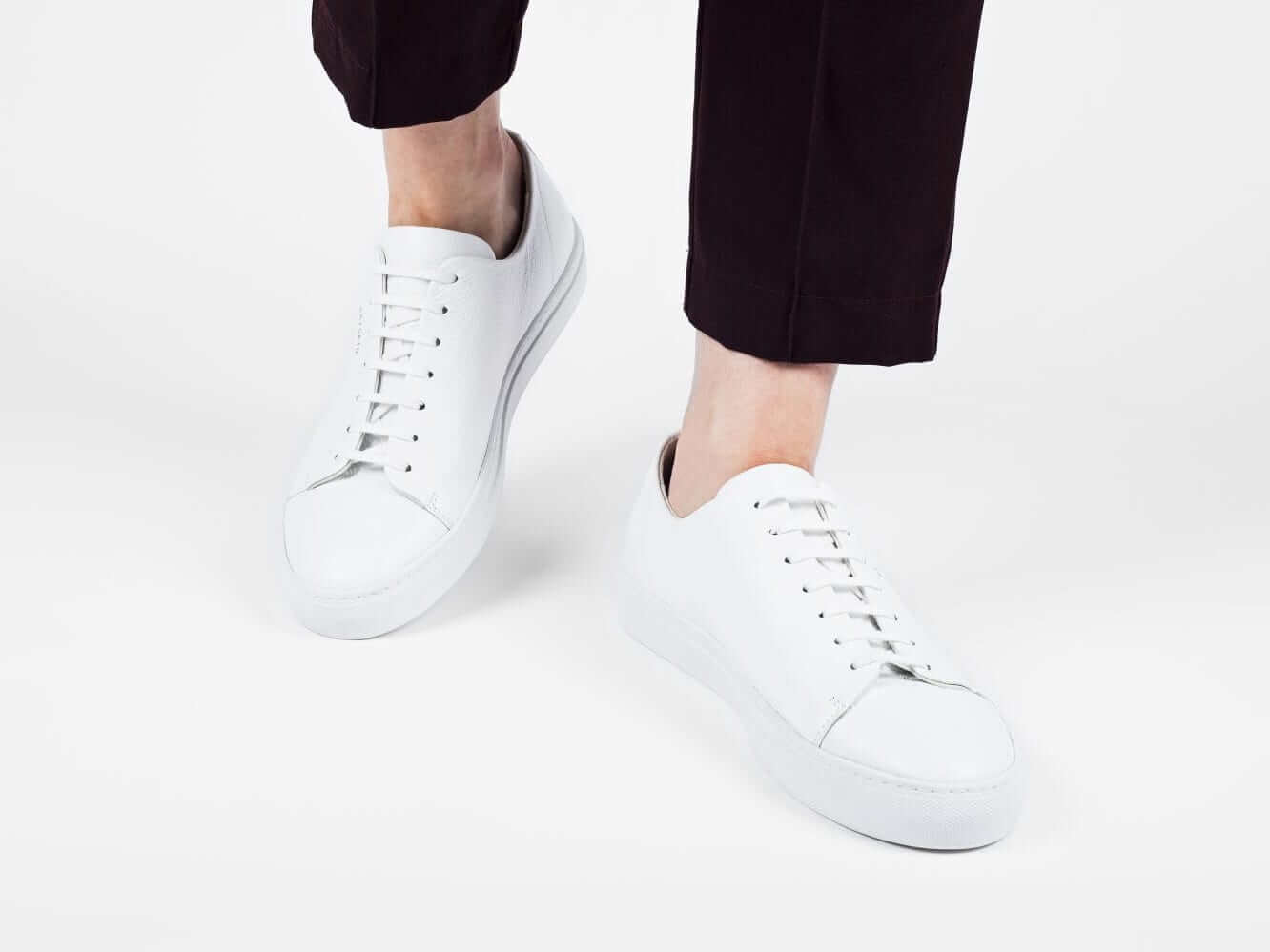 5 Pairs of Women's White Sneakers that 