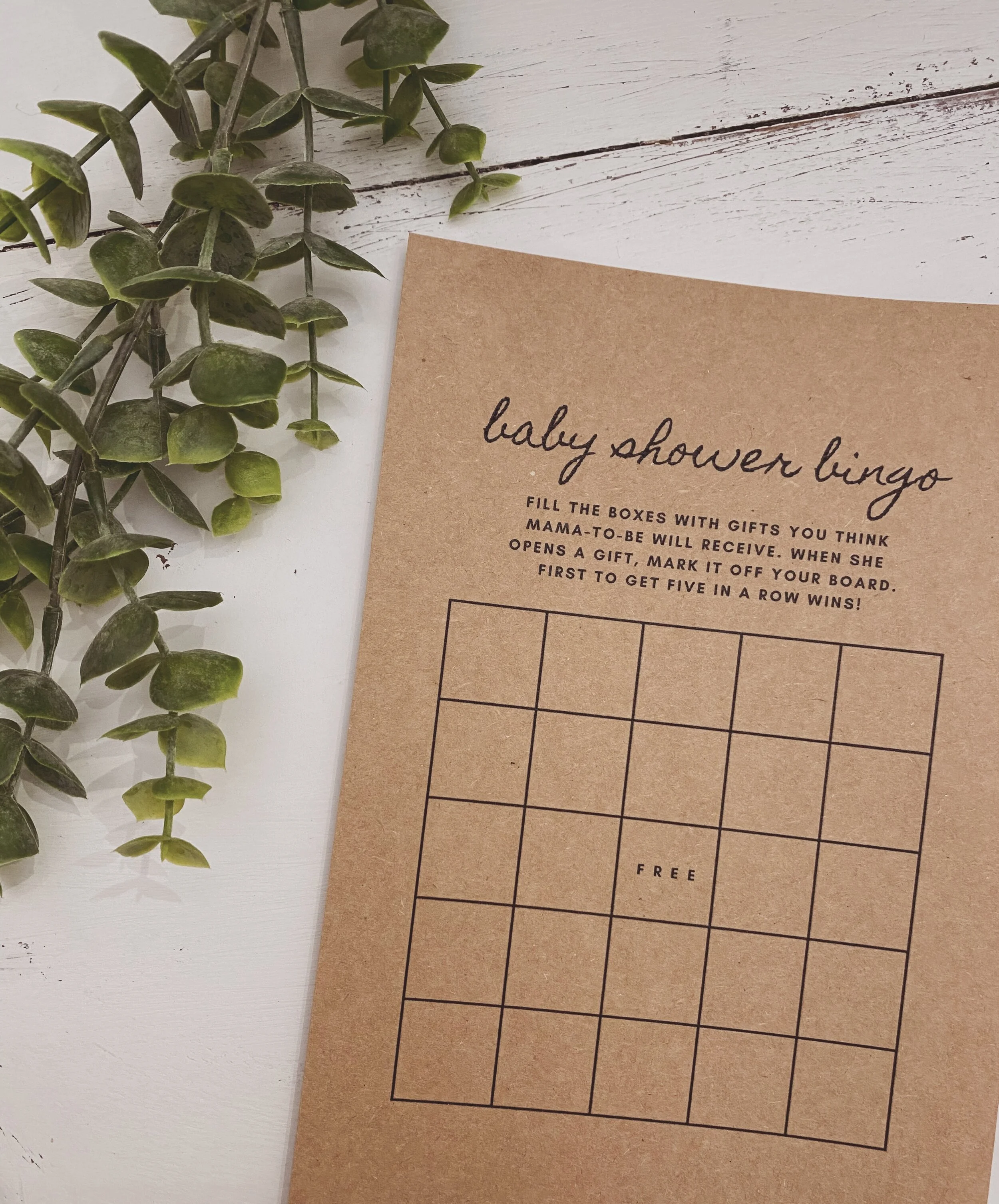 free printable baby shower activities — Sarah Powell