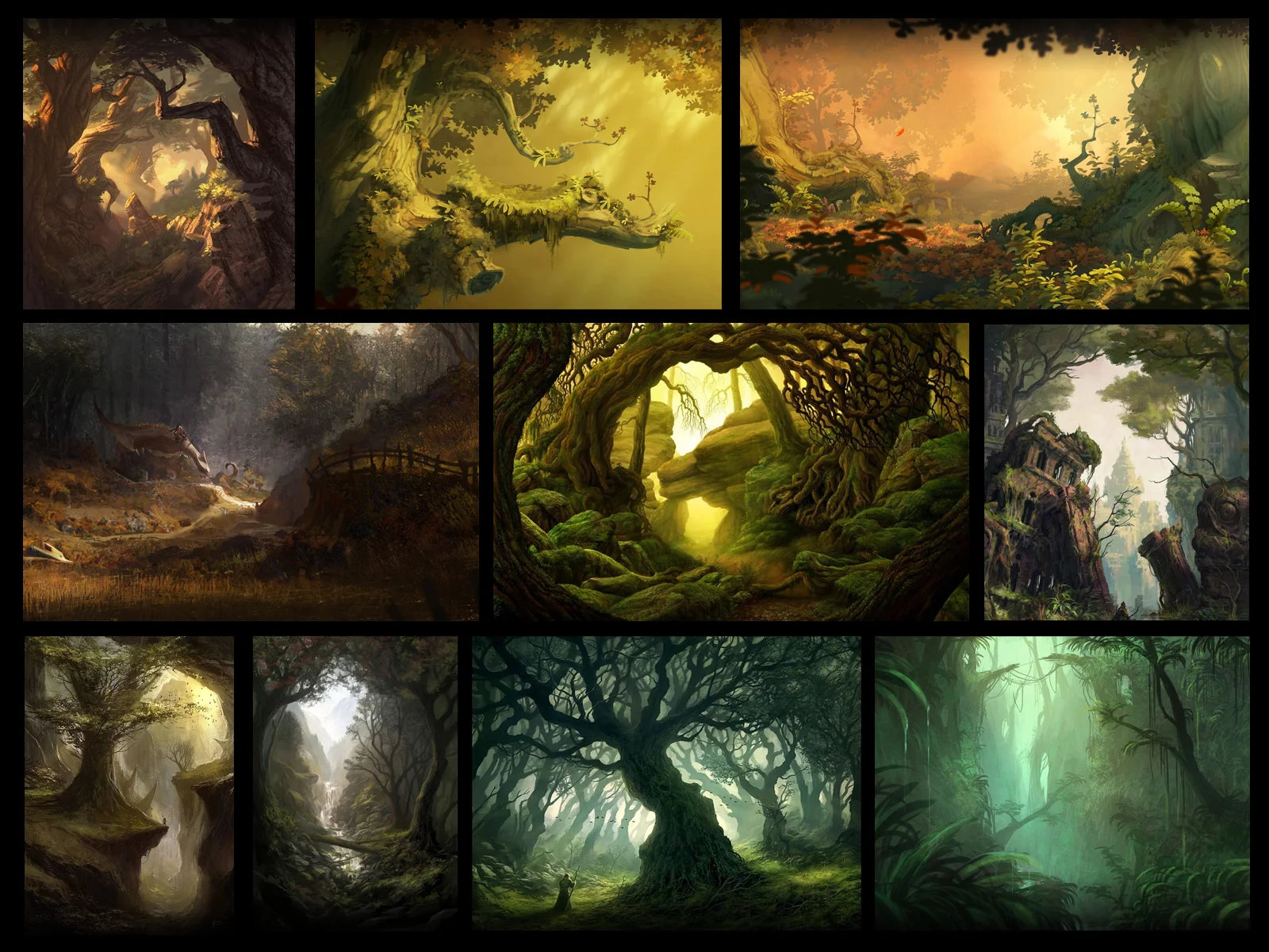 +Click to enlarge Artist Credits: 1) Sam Nielson 2+3) Christophe Messier 4) Geoffrey Ernault 5) Marco Ferrara 6) Markus Neidel 7) Tom Edwards 8+9) Andreas Rocha 10) René Aigner