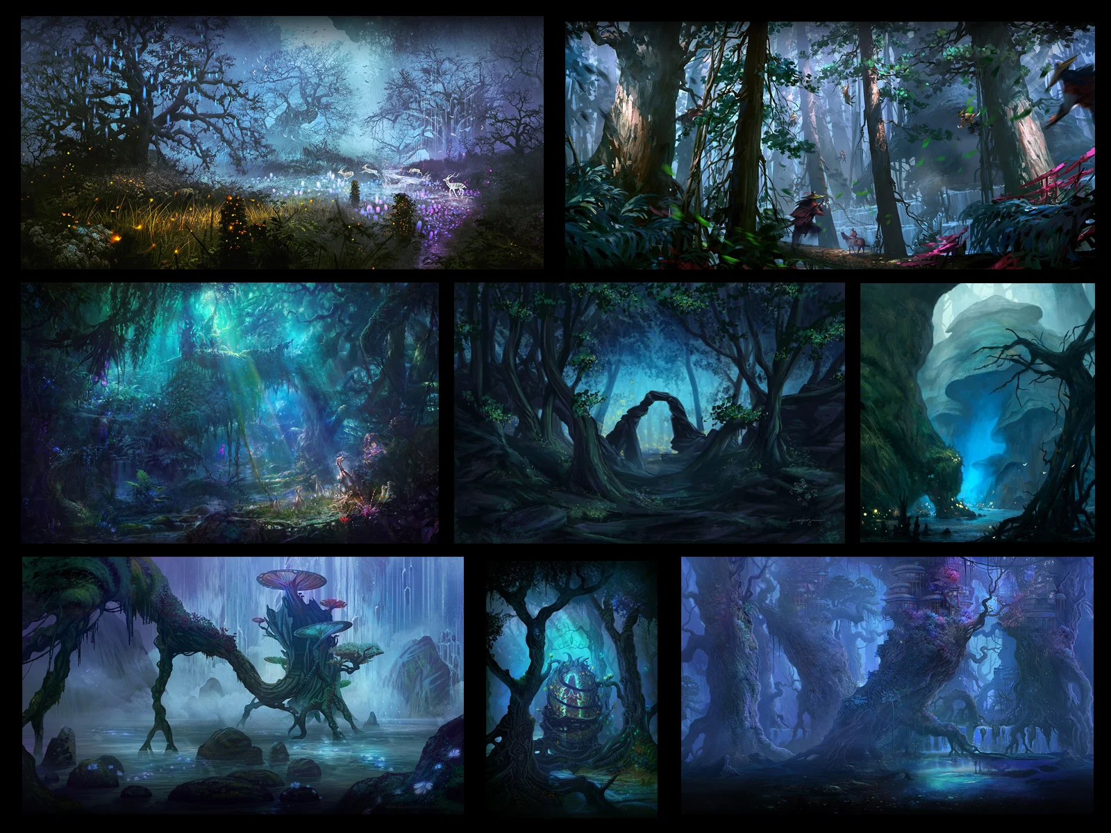 +Click to enlarge Artist Credits: 1) Ferdinand D. Ladera 2) G Liulian 3) Shuxing Li 4) Cathrine Langwagen 5) Jonas Åkerlund 6+7) Alyn Spiller 8) Devin Gao