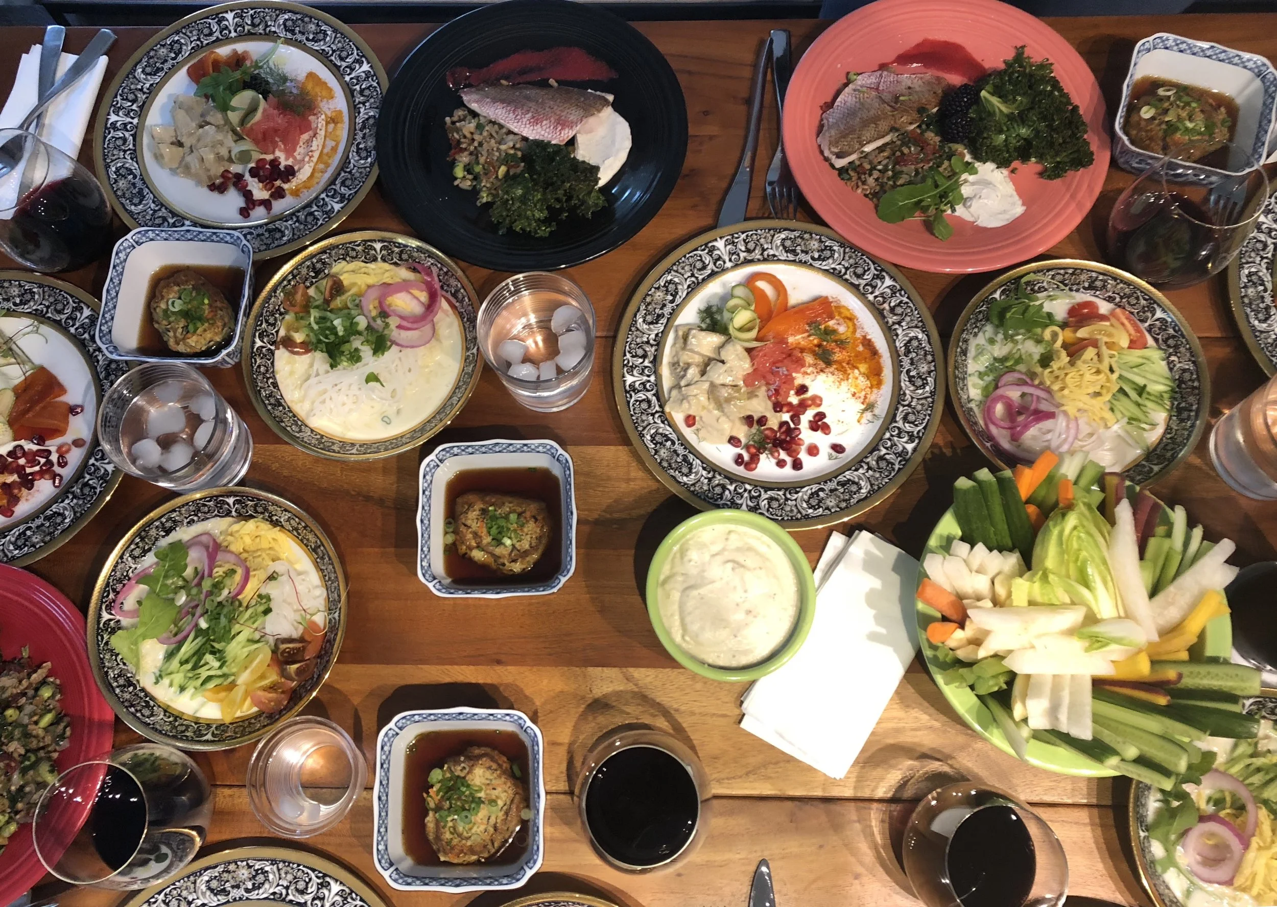 Healthy gut dinner class in 2017