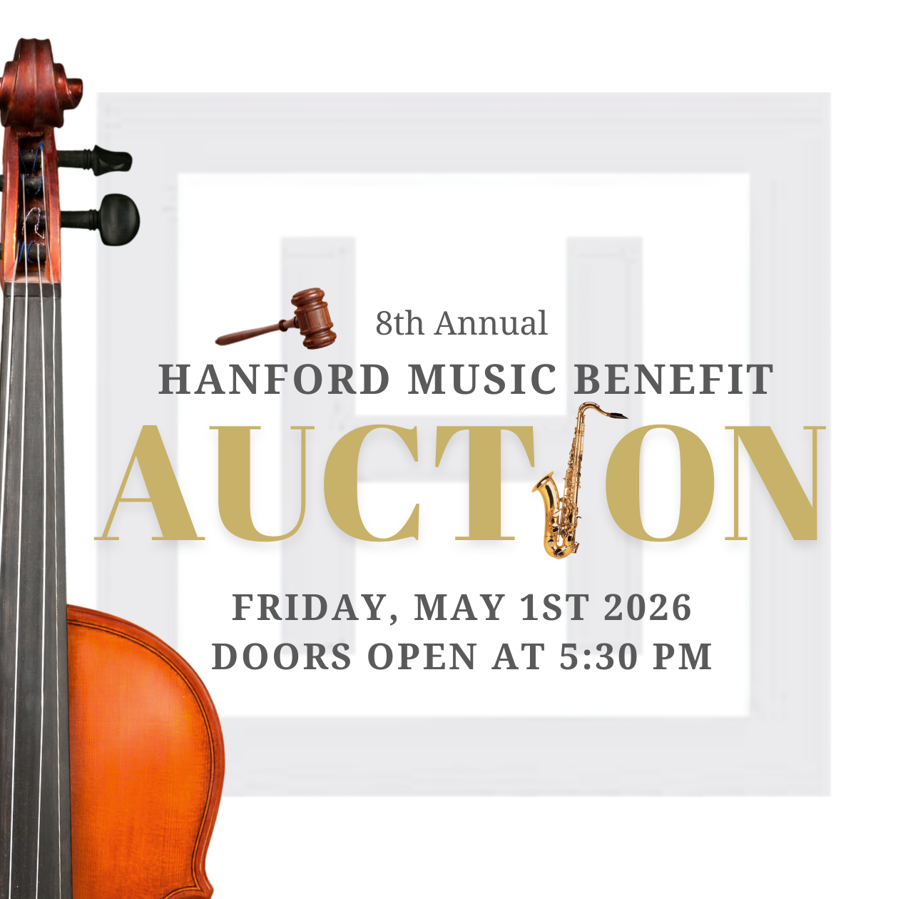 8th Annual Hanford Music Benefit Auction