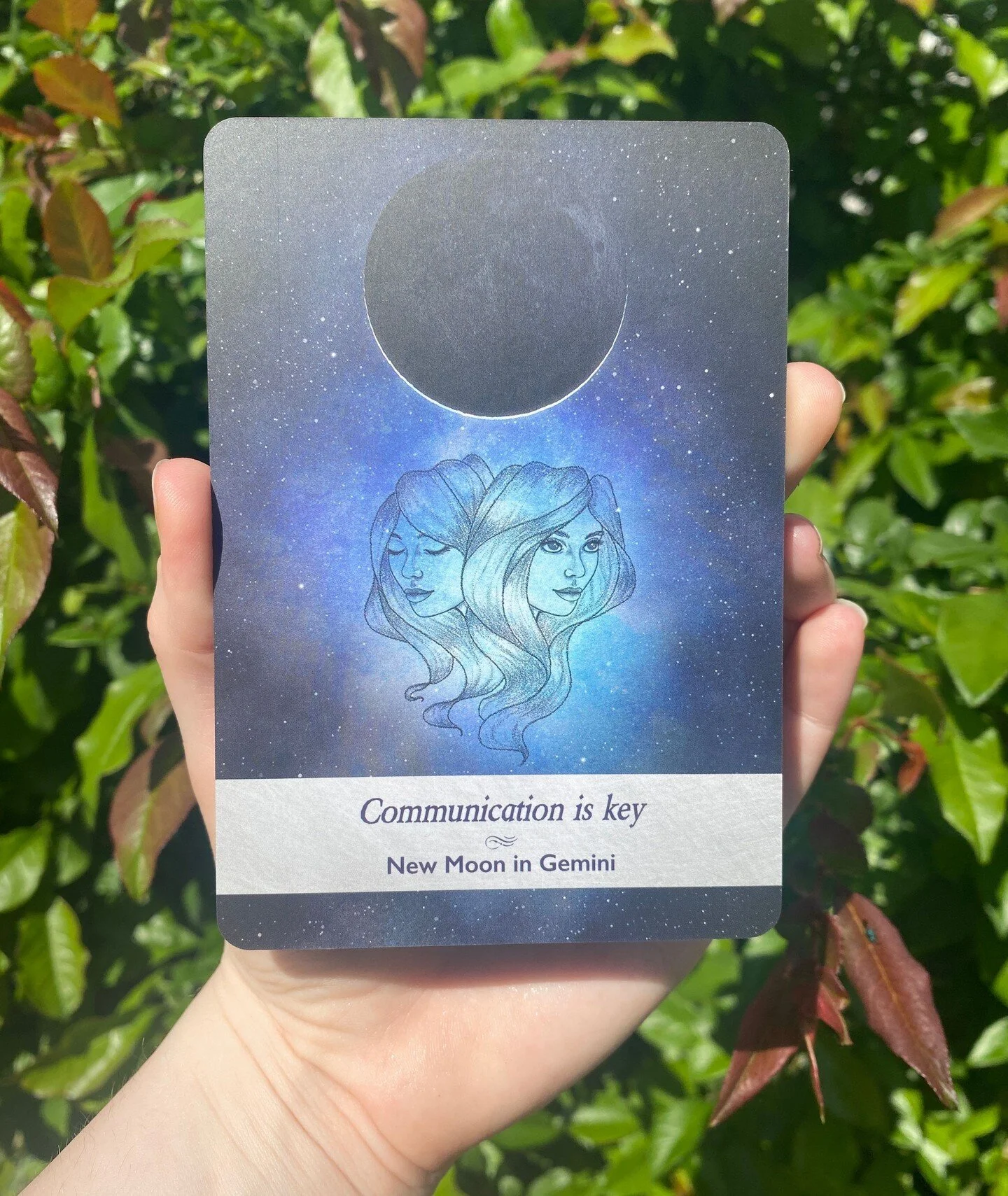 Happy New Moon ✨🌚 in Gemini ♊️ 

This New Moon in Gemini is all about the start of a new cycle. Change is in the air! There is a new start coming and it is the perfect time to wipe the slate clean and start over. 

This New Moon in Gemini reminds us