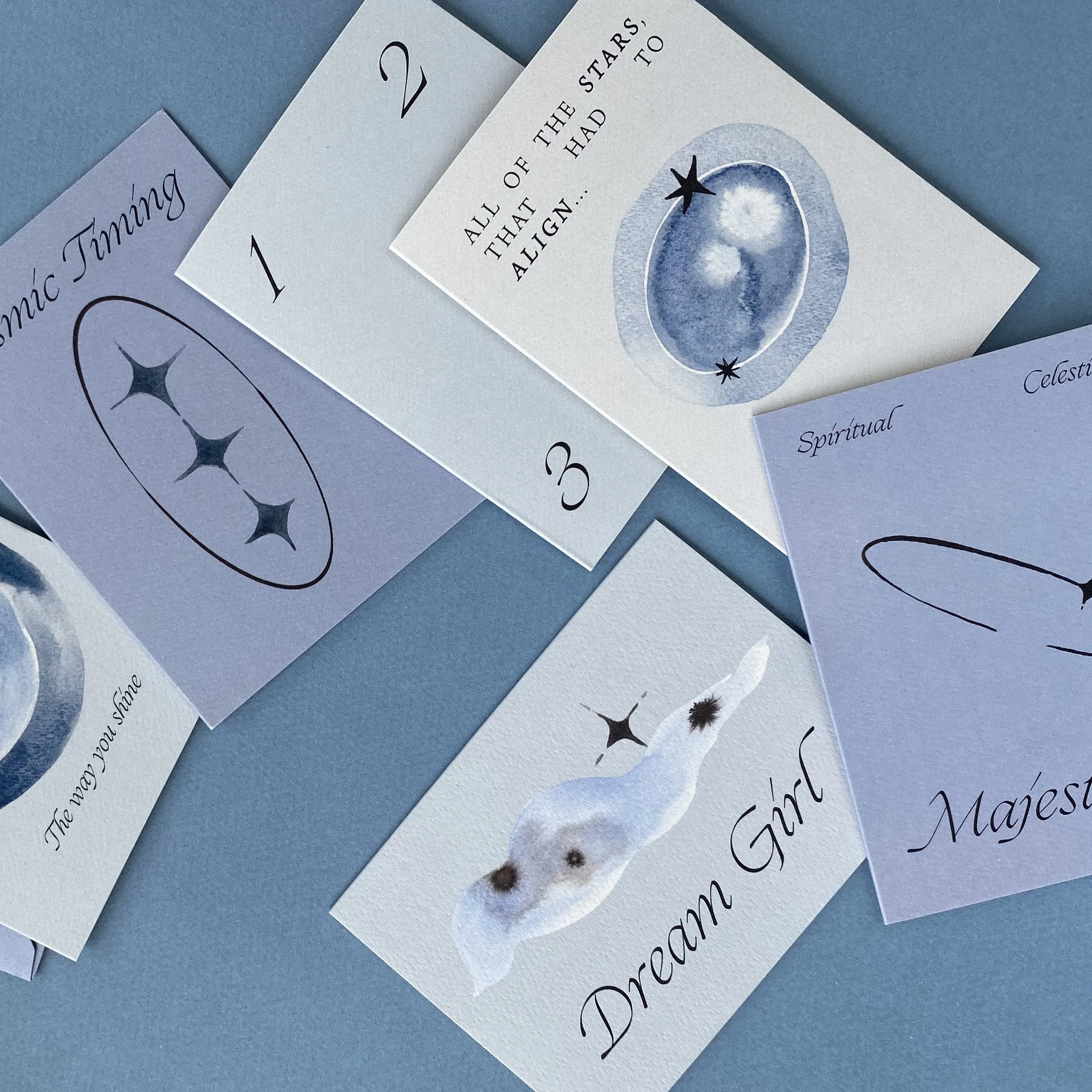 Celestial Cards - Set of 6