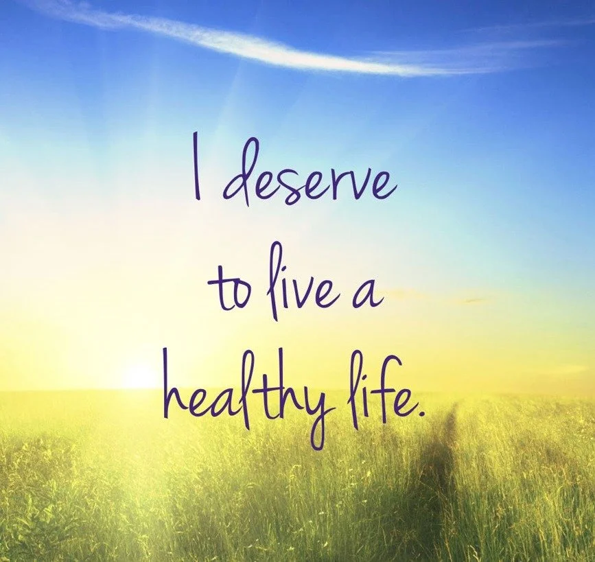 What do you tell yourself you deserve versus what you actually deserve!

You deserve a healthy body - not the hangover because it was a busy week
You deserve to love your body - not the negative chatter that misguides you
You deserve to feel fabulous