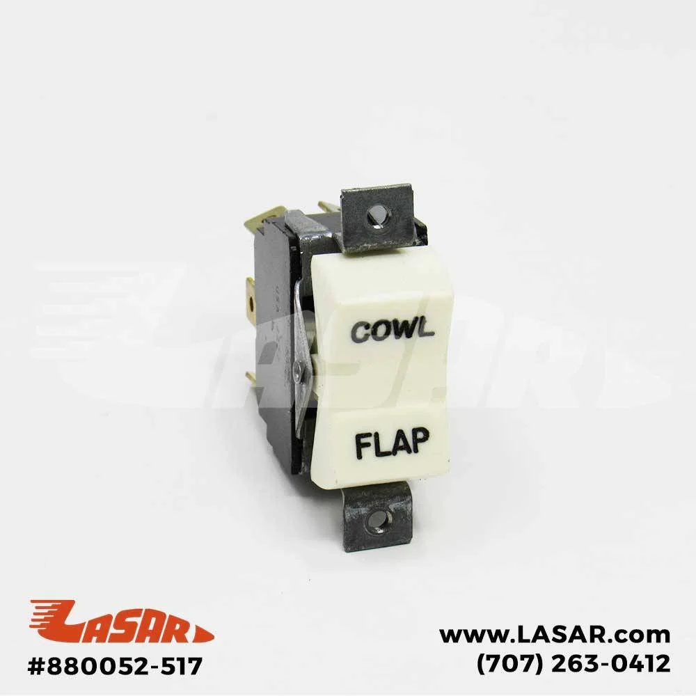 ROCKER SWITCH COWL FLAP - 880052-517 — LASAR 