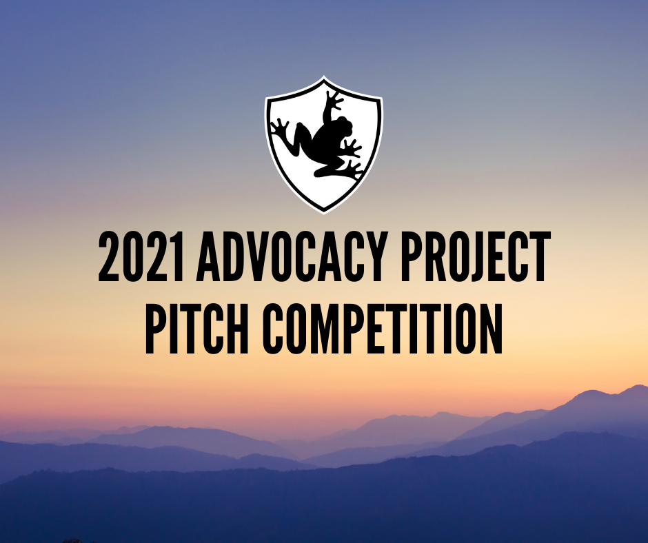 2021 Advocacy Project Pitch Competition